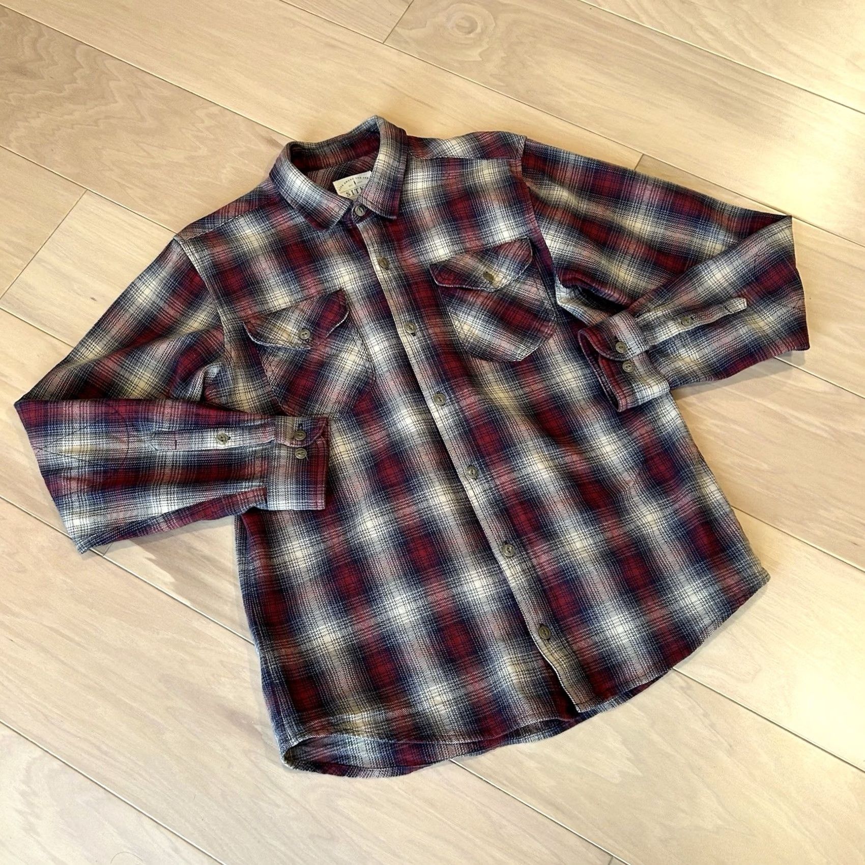 SITKA Sitka Shirt Button Up Flannel Long Sleeve Men’s Small Multicolor Classic Plaid Outdoor Travel Workwear Size US S / EU 44-46 / 1 - 2 Thumbnail