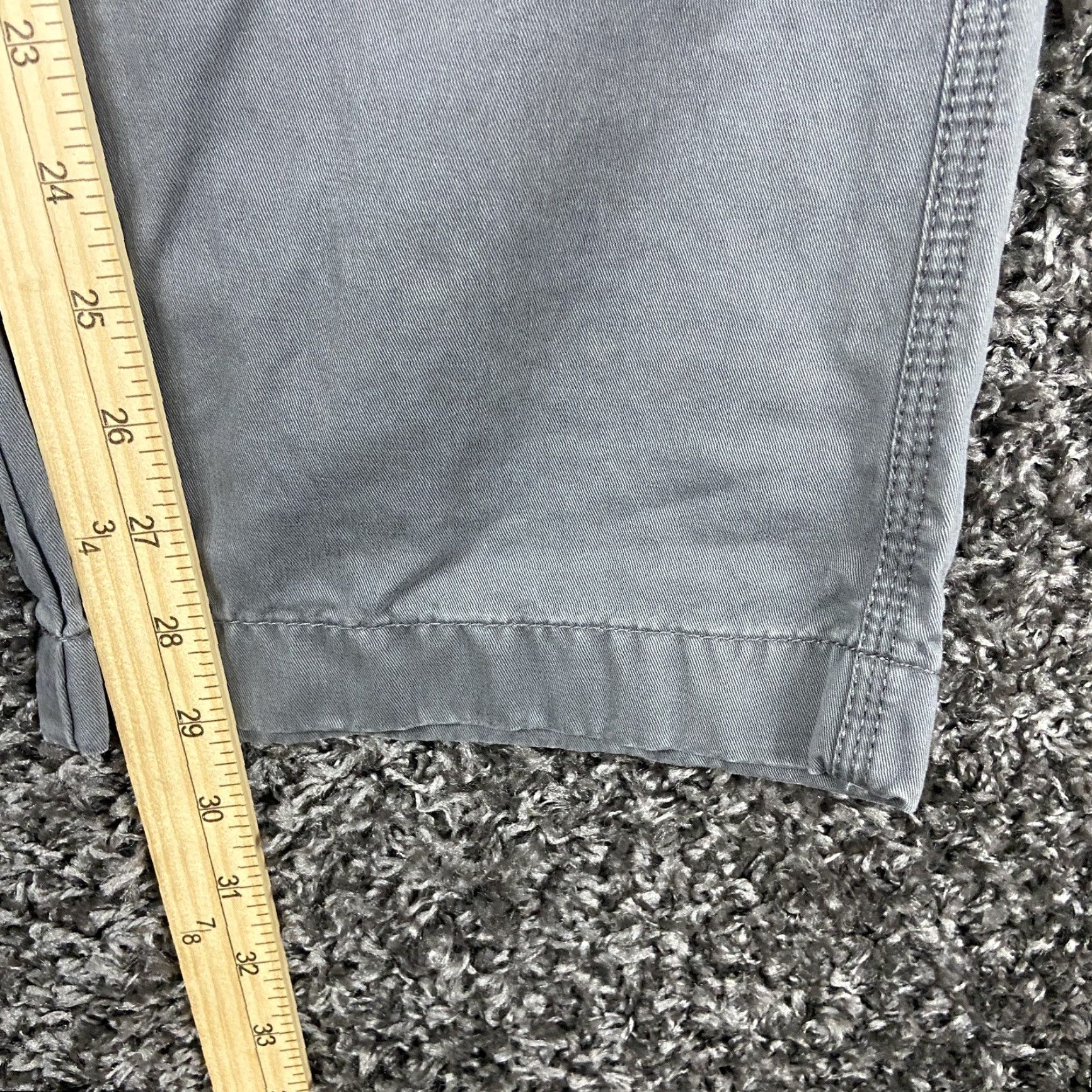Nautica Nautica Chino Pants Men 36x29 Regular Gray Nautical Mens Size US 36 / EU 52 - 5 Thumbnail