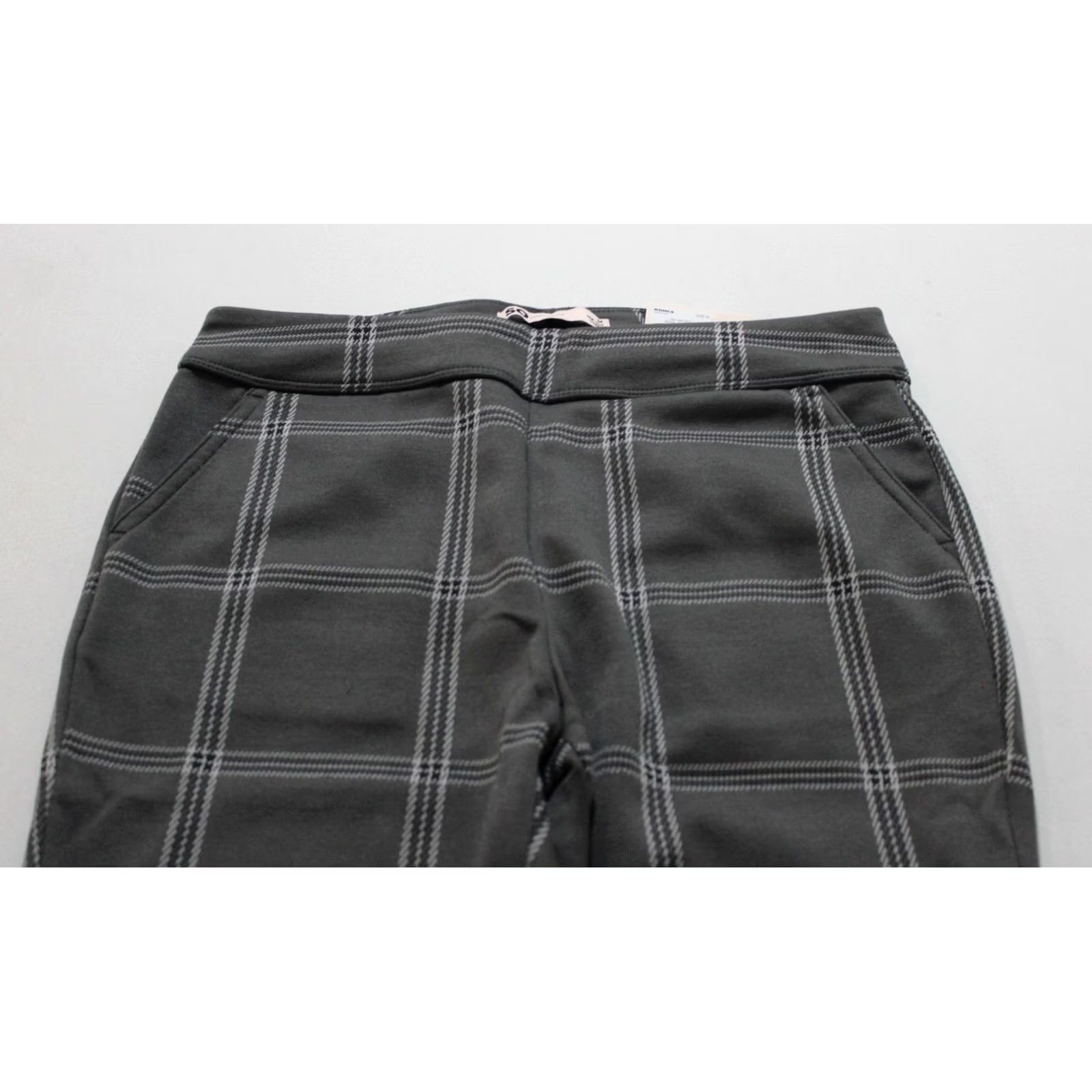 Vintage VINTAGE Sonoma Goods For Life Women's Hi-Rise Ponte Ankle Leggings CL8 Gray Plaid Medium Size 32" / US 10 / IT 46 - 2 Thumbnail