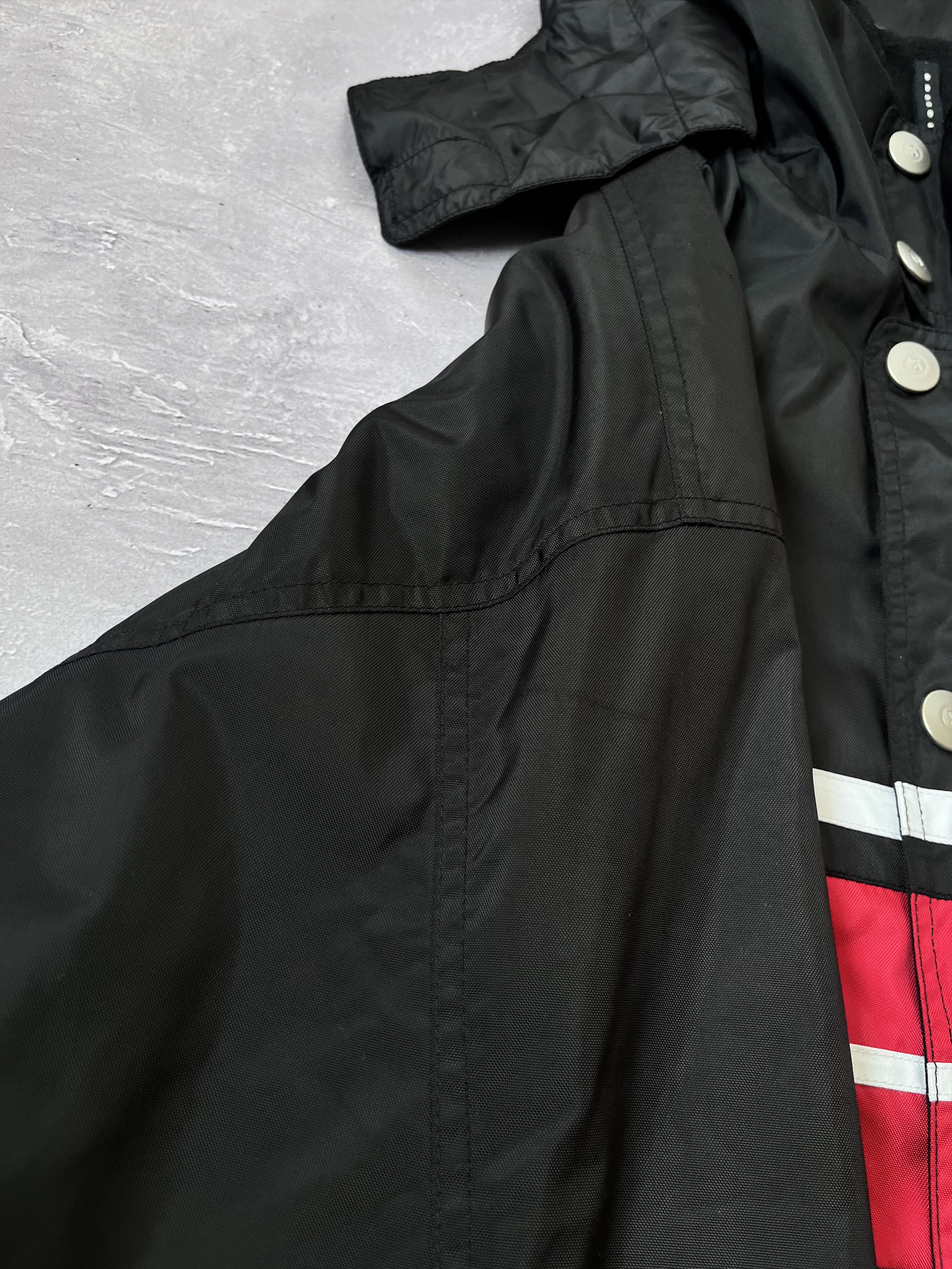 Bogner Vintage Bogner Hooded Ski Jacket Black Embroidered Pocket Size US M / EU 48-50 / 2 - 12 Thumbnail