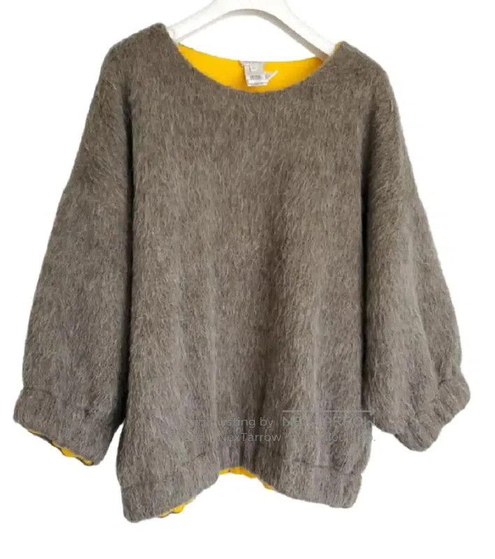 Kenzo KENZO Fluffy Beige Mohair Sweater for Women . Size XXS / US 00 / IT 34 - 1 Thumbnail