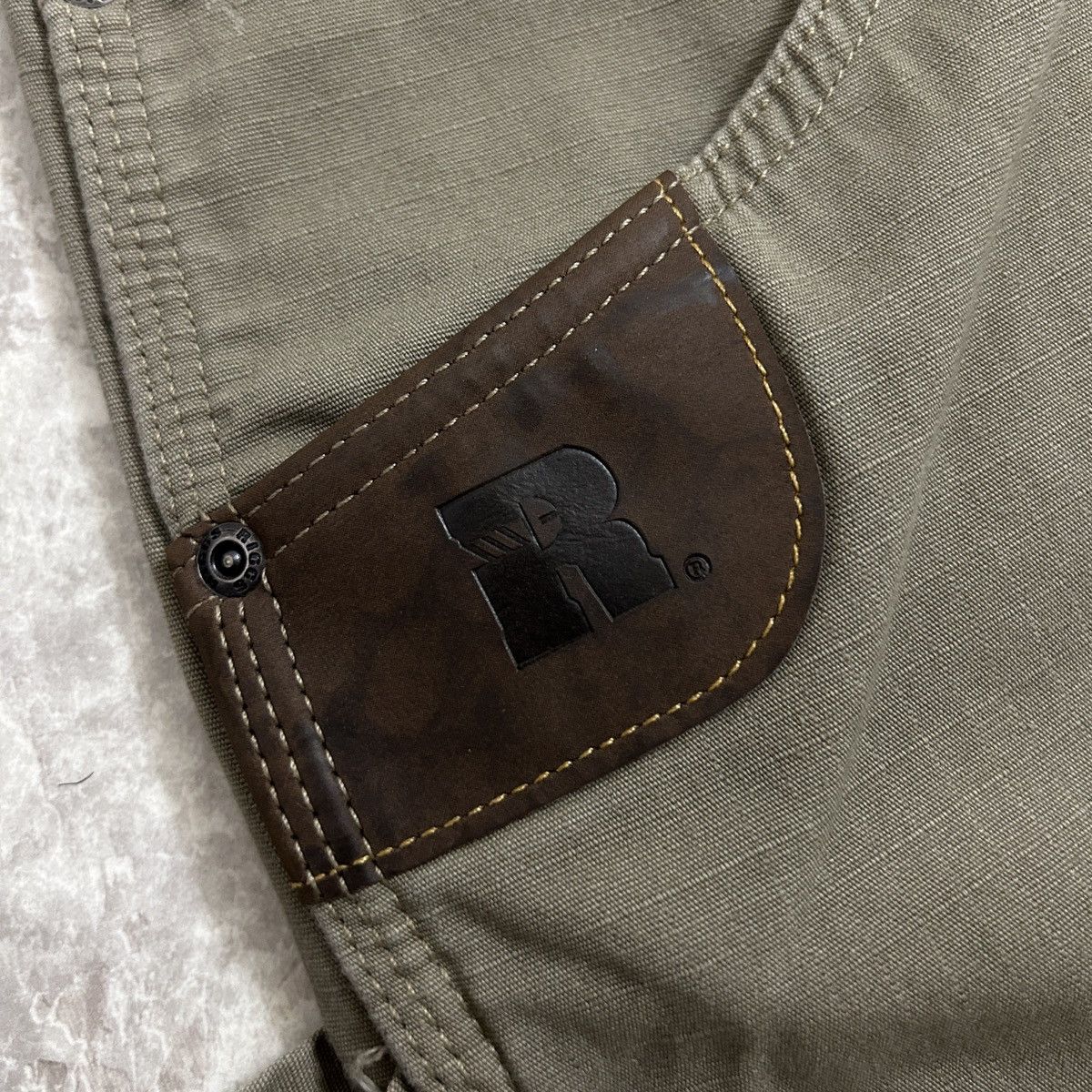 Wrangler Wrangler Riggs Workwear Beige Cargo Pants Size US 36 / EU 52 - 5 Thumbnail