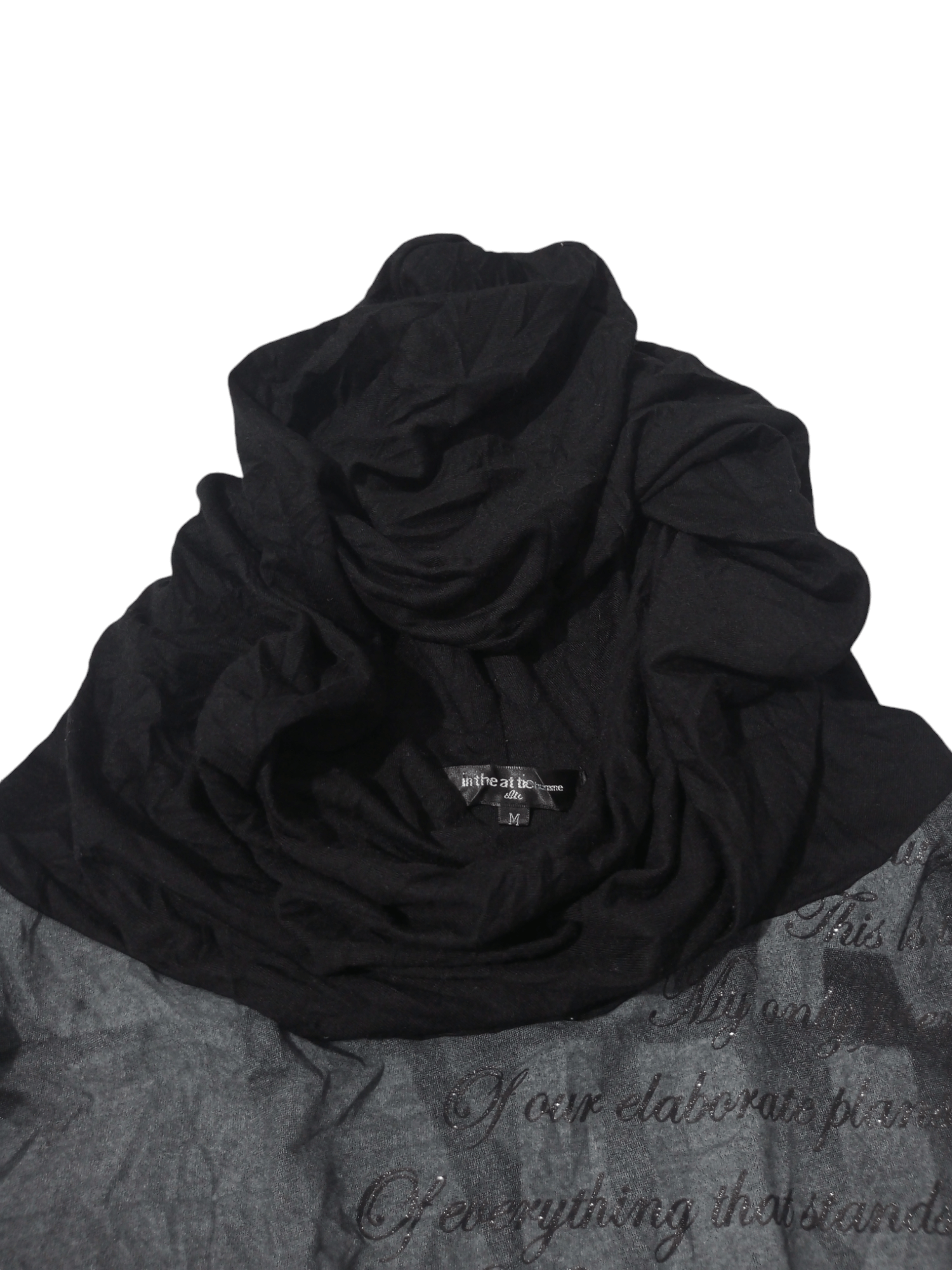 In The Attic Vintage in the attic poem hoodie Size US M / EU 48-50 / 2 - 5 Thumbnail