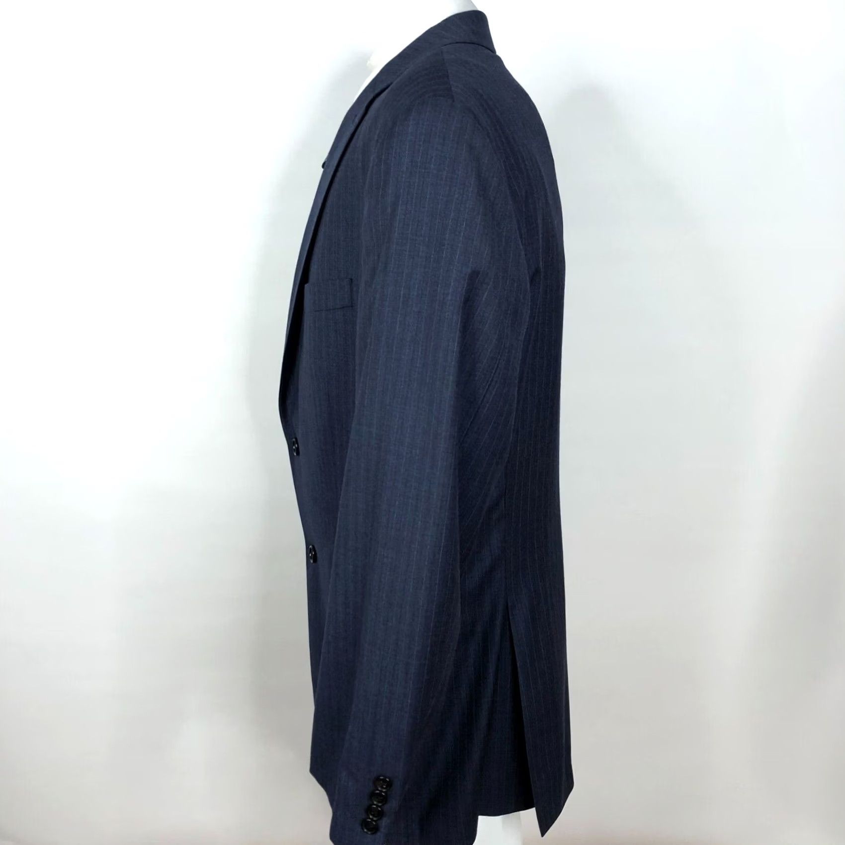 Ralph Lauren Ralph Lauren Blue Label Navy Blue Sport Coat Suit Jacket 100% Wool 42R Size 42R - 3 Thumbnail