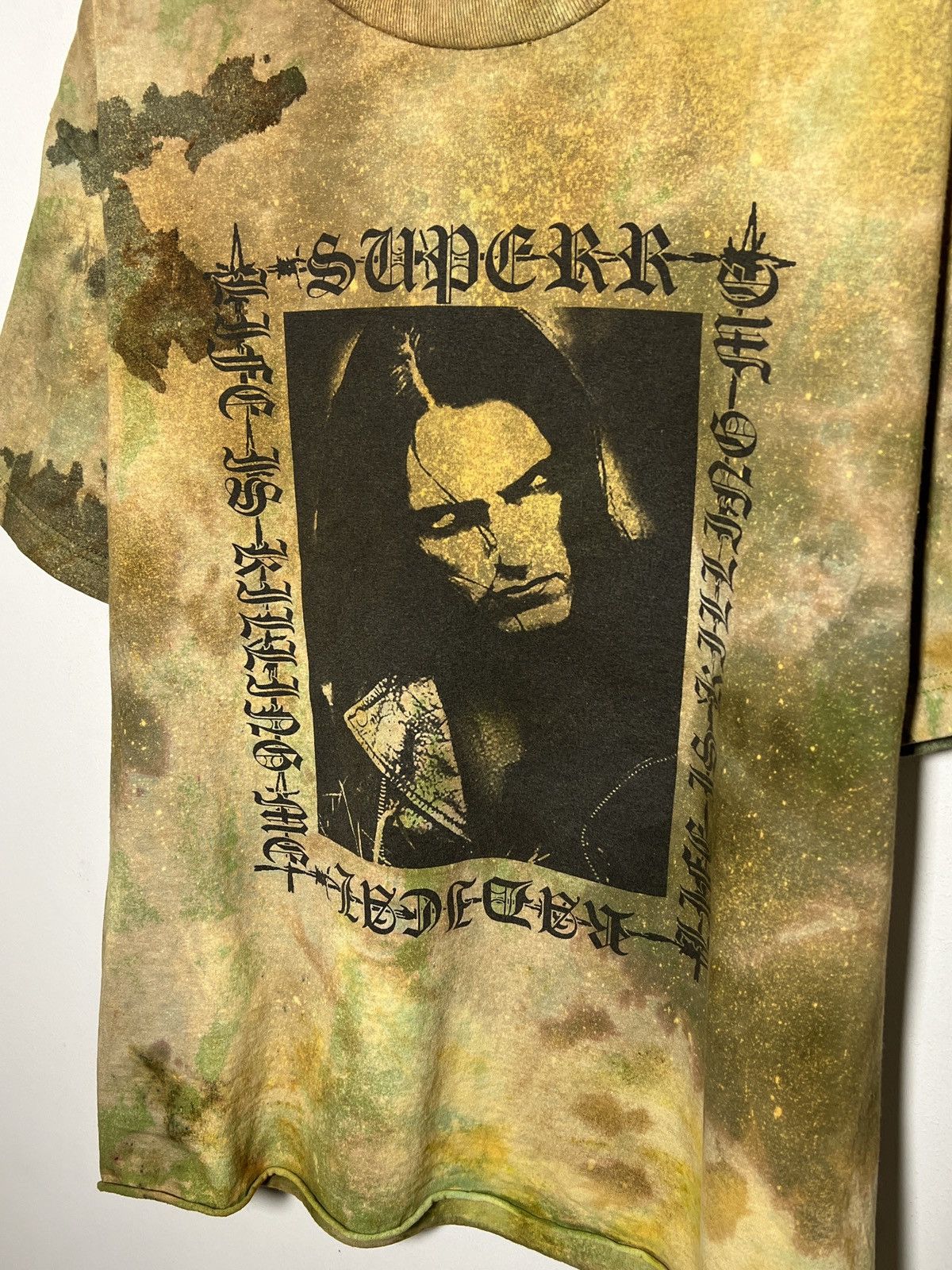Band Tees Type O Negative life is killing me mud dye tee m-l Size US L / EU 52-54 / 3 - 3 Thumbnail