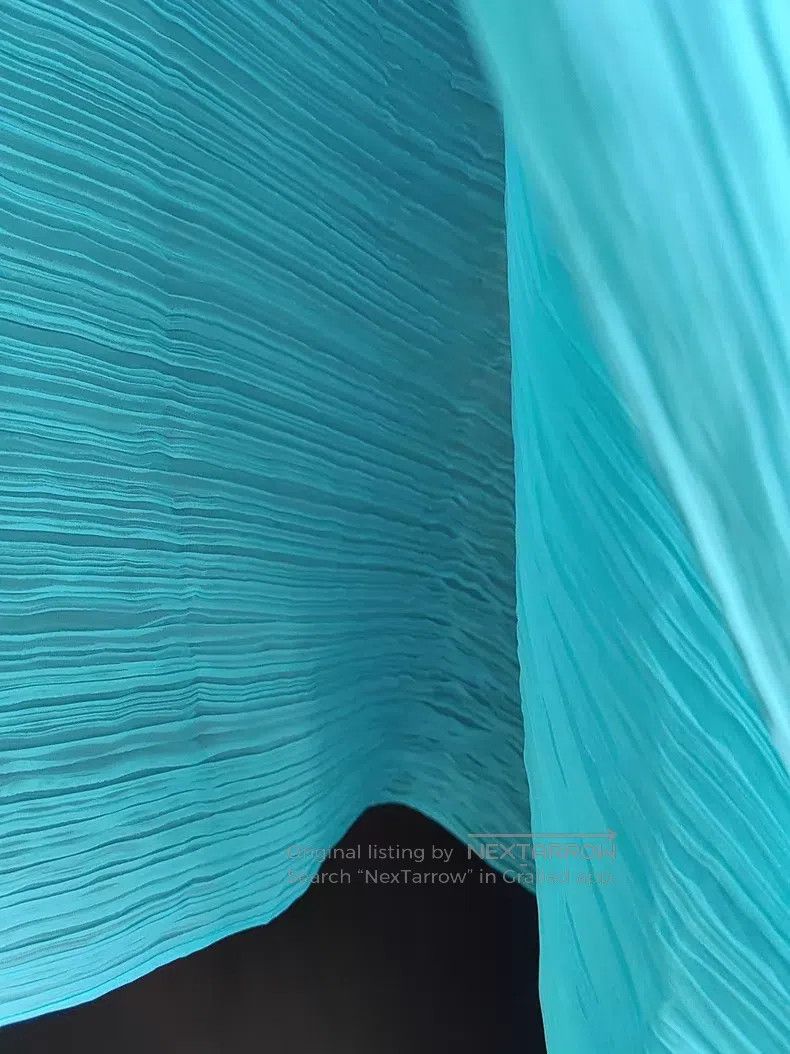 Issey Miyake Issey Miyake size:one size Sky Blue Vest Size XXS / US 00 / IT 34 - 6 Thumbnail