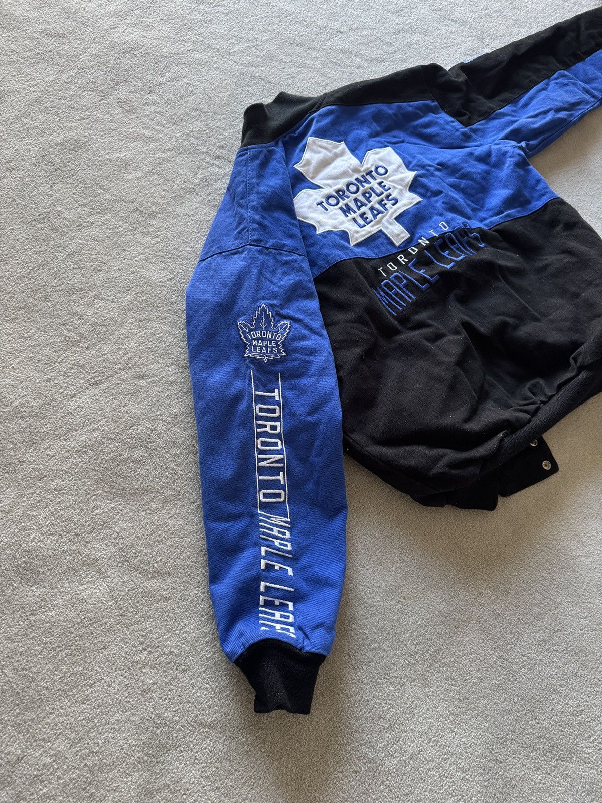 NHL NFL Toronto Maple Leafs Varsity Jacket Size US M / EU 48-50 / 2 - 3 Thumbnail