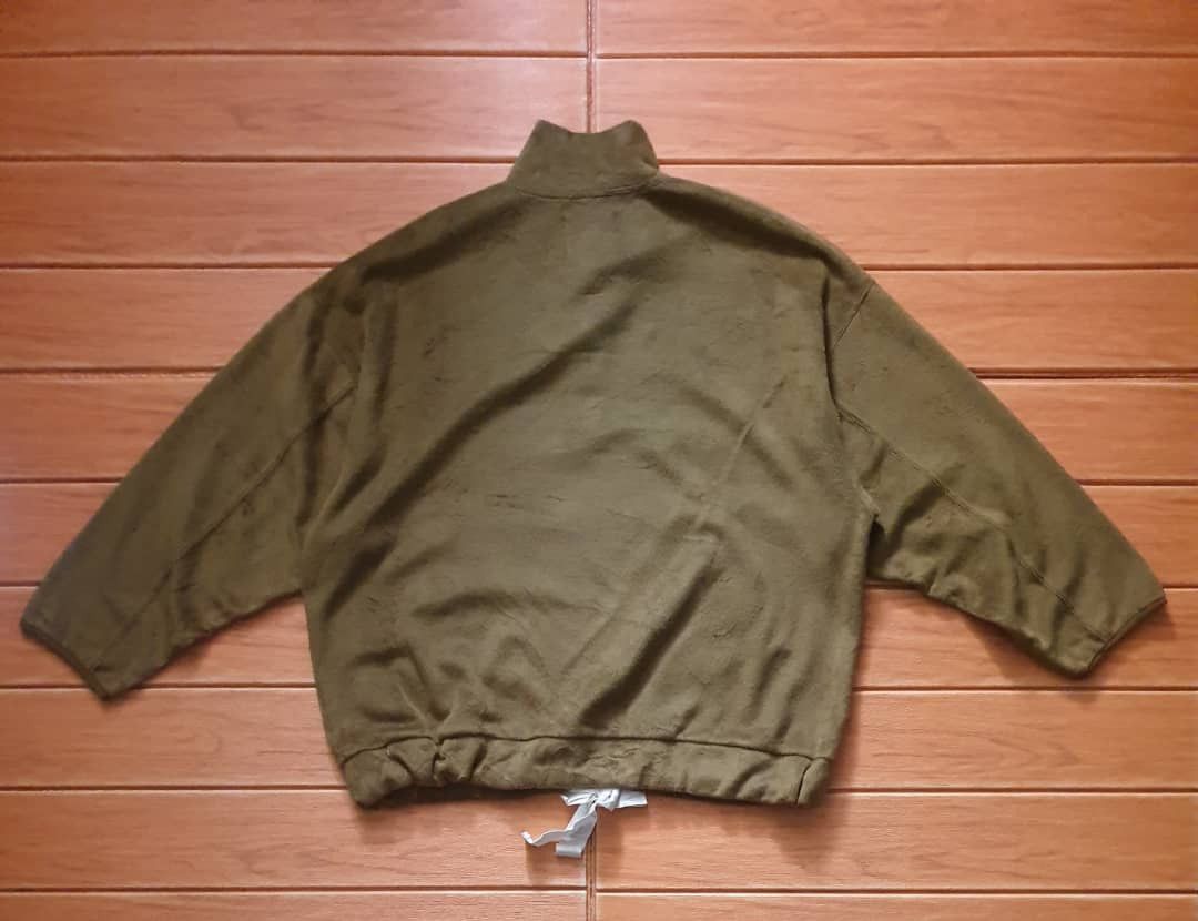 Isamu Katayama Backlash Made 19f Half button green olive sweater Size L / US 10 / IT 46 - 7 Thumbnail