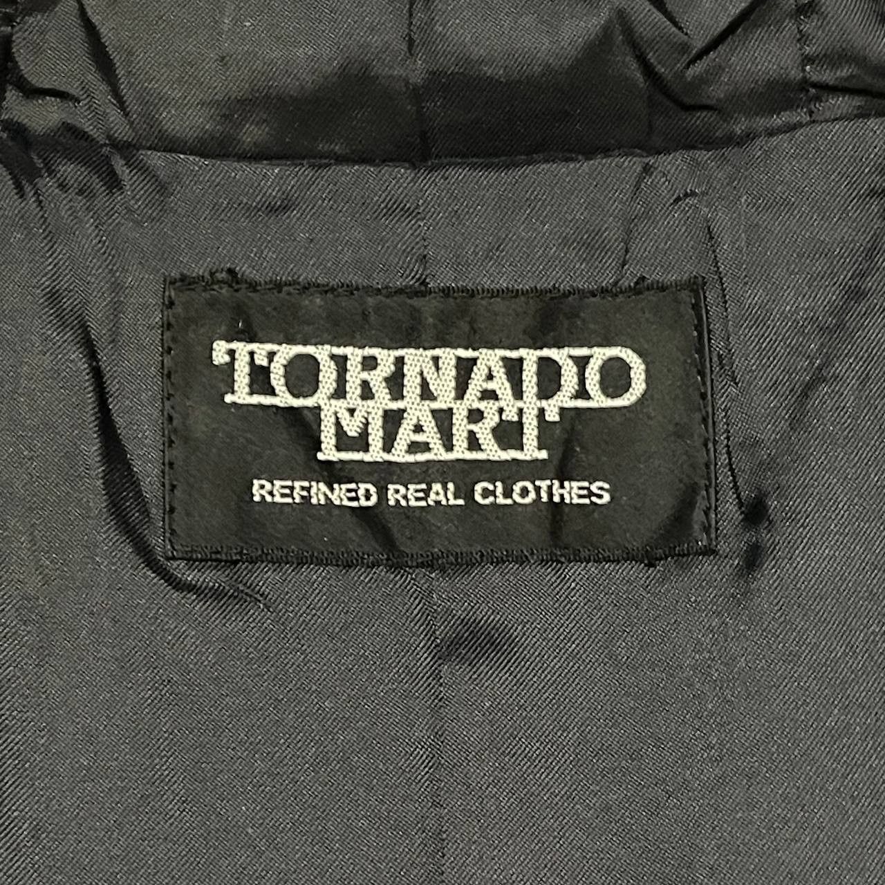 Tornado Mart Tornado Mart Wool Hooded Coat Size US M / EU 48-50 / 2 - 8 Thumbnail