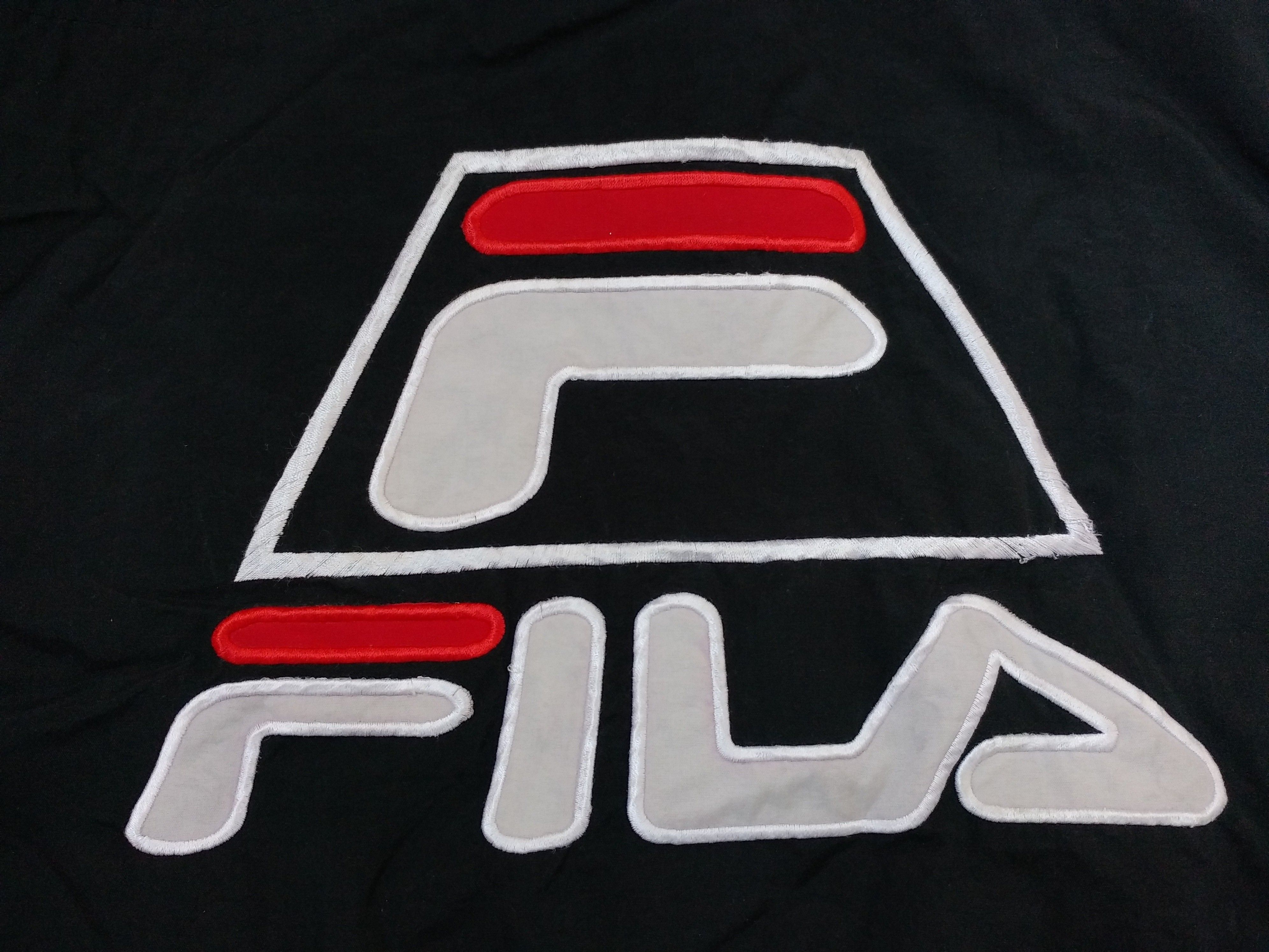 Fila FILA jacket, black, vintage, 90s hip hop windbreaker size XL Size US XL / EU 56 / 4 - 7 Thumbnail