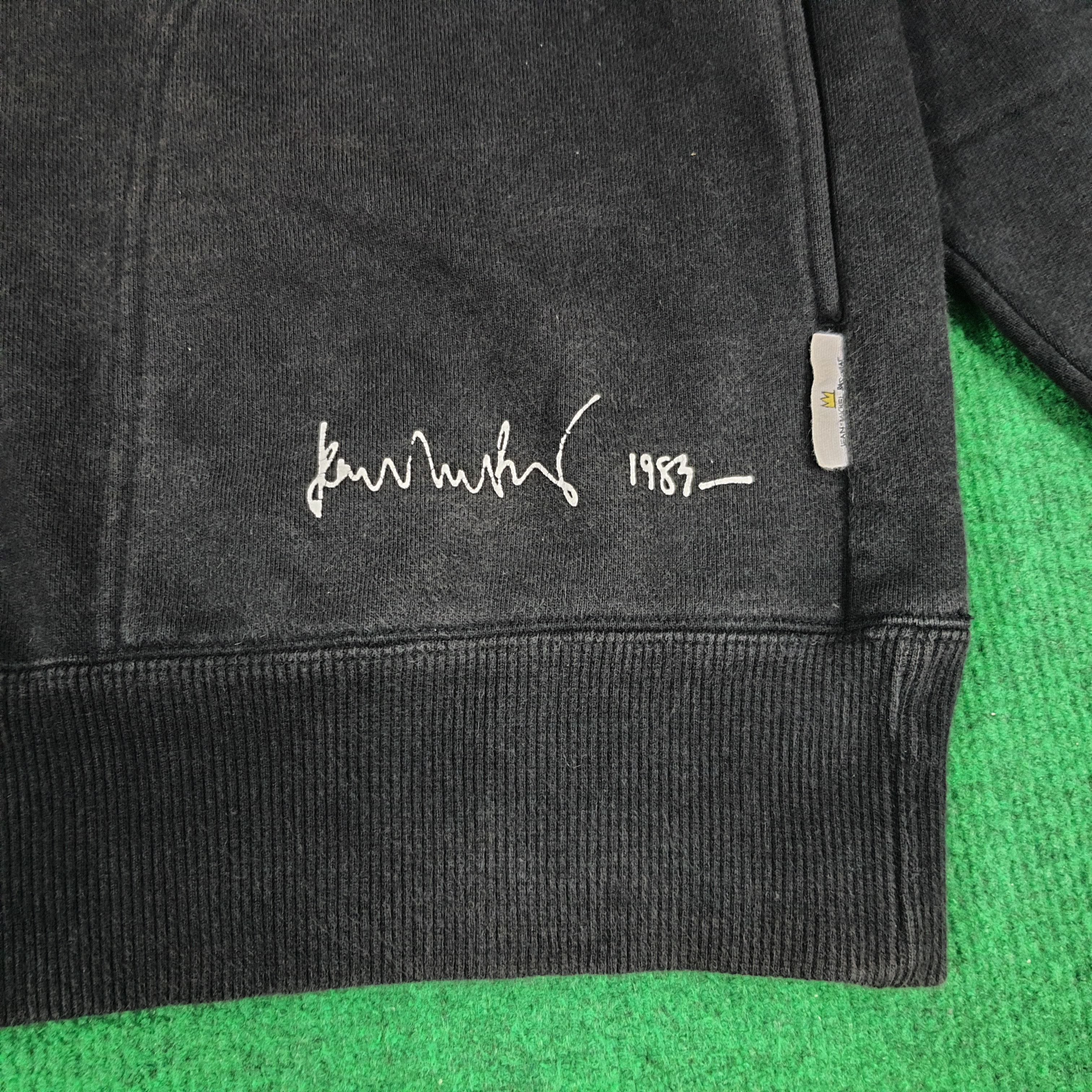 Japanese Brand × Jean-Michel Basquiat Vintage Jean Michel Basquiat Bratwurst Streetwear Hoodies Size US M / EU 48-50 / 2 - 3 Thumbnail