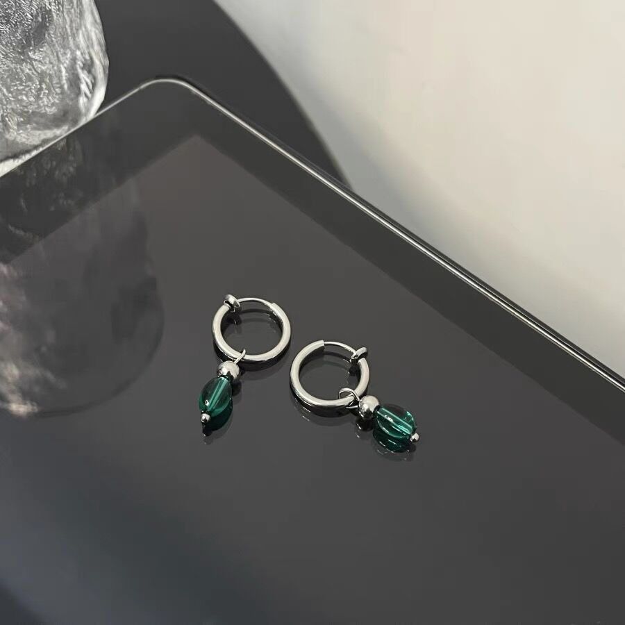 Jewelry Future Earrings One Pairs Chrome Jewelry Size ONE SIZE - 2 Thumbnail