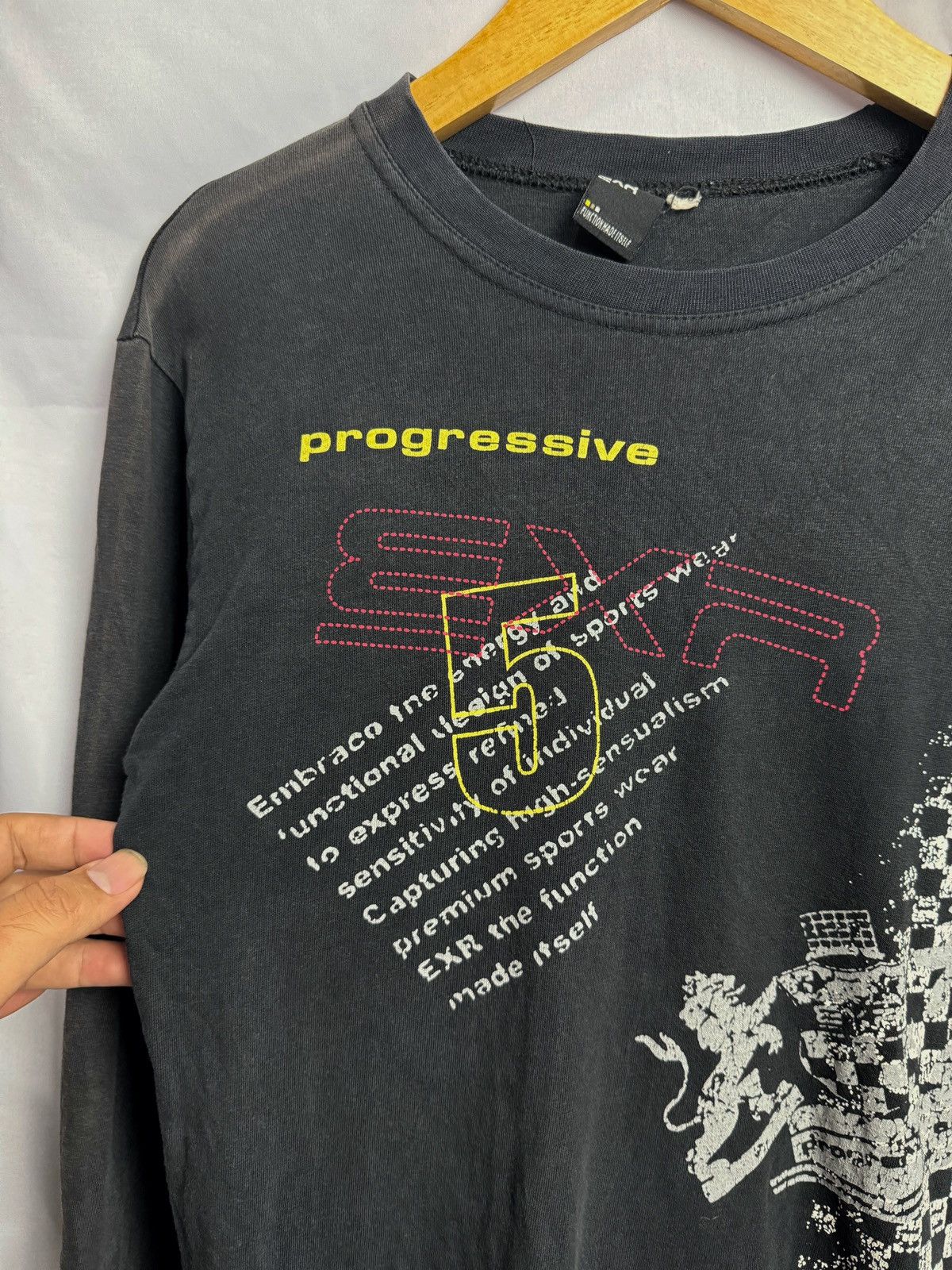 If Six Was Nine Japanese Poem EXR Long Sleeve Just Faded Size US S / EU 44-46 / 1 - 3 Thumbnail