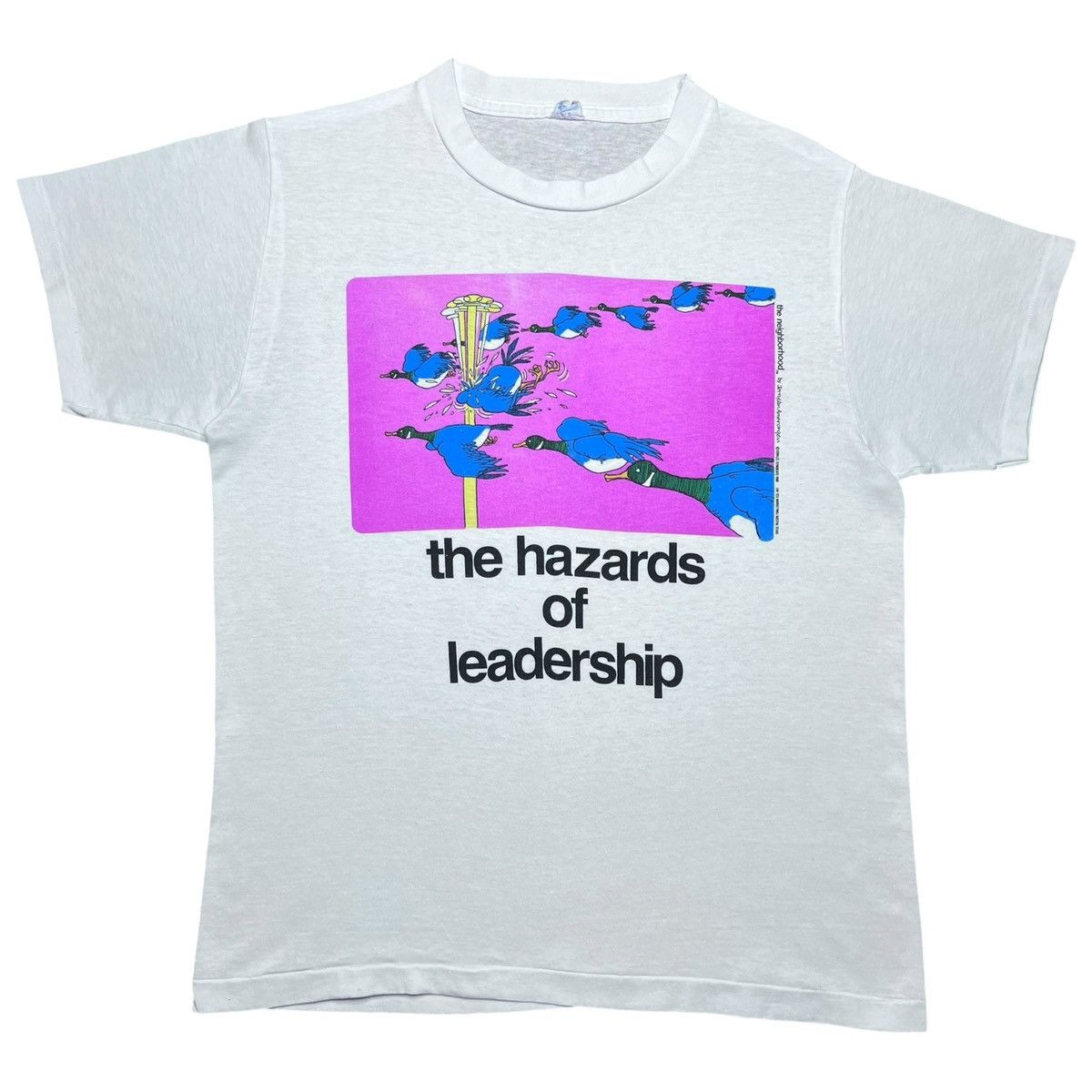 Other 1988 The Neighborhood The Hazards Of Leadership Comic Tee Size US M / EU 48-50 / 2 - 1 Thumbnail