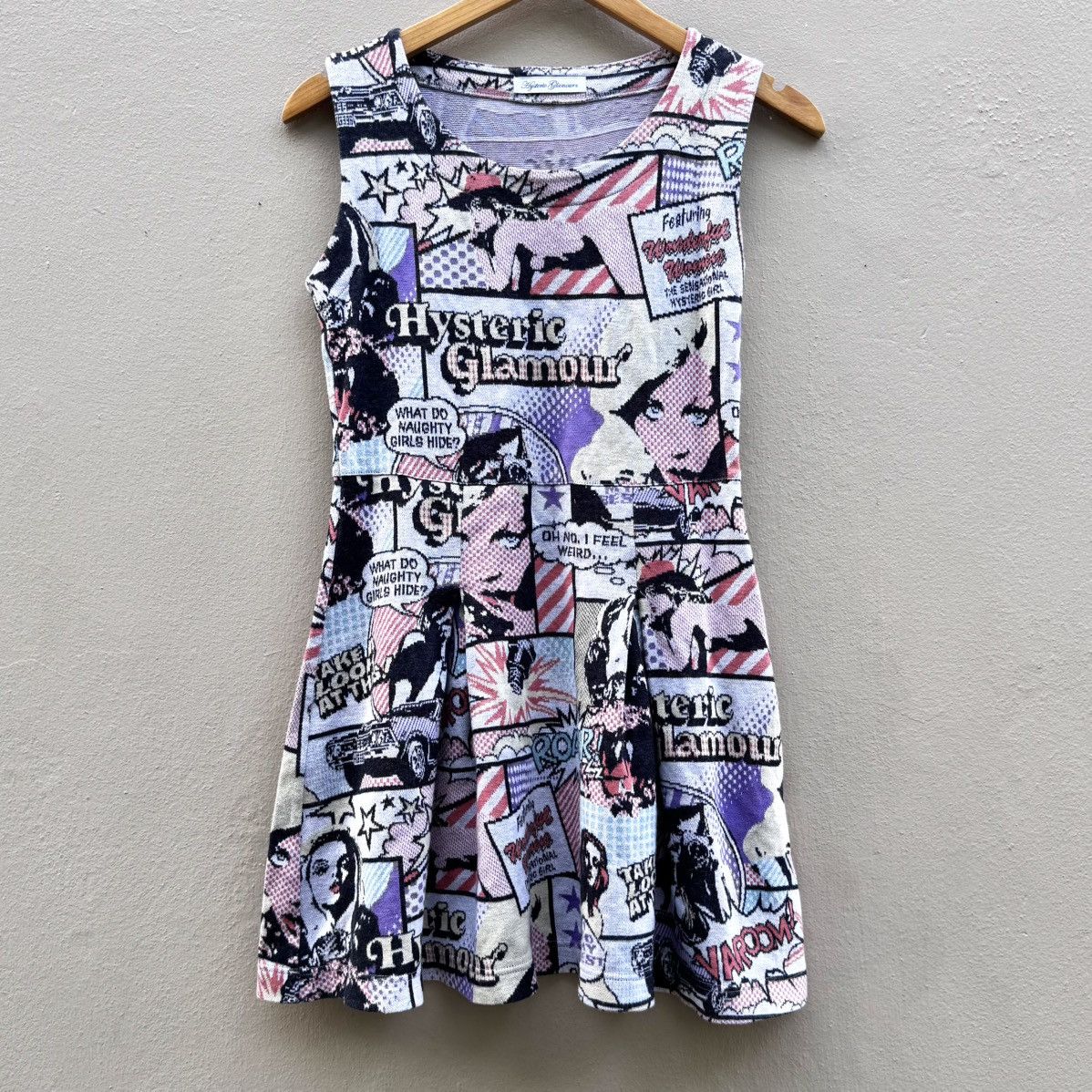Hysteric Glamour × Japanese Brand × Vintage HYSTERIC GLAMOUR POPART MINI DRESS Size ONE SIZE - 1 Thumbnail