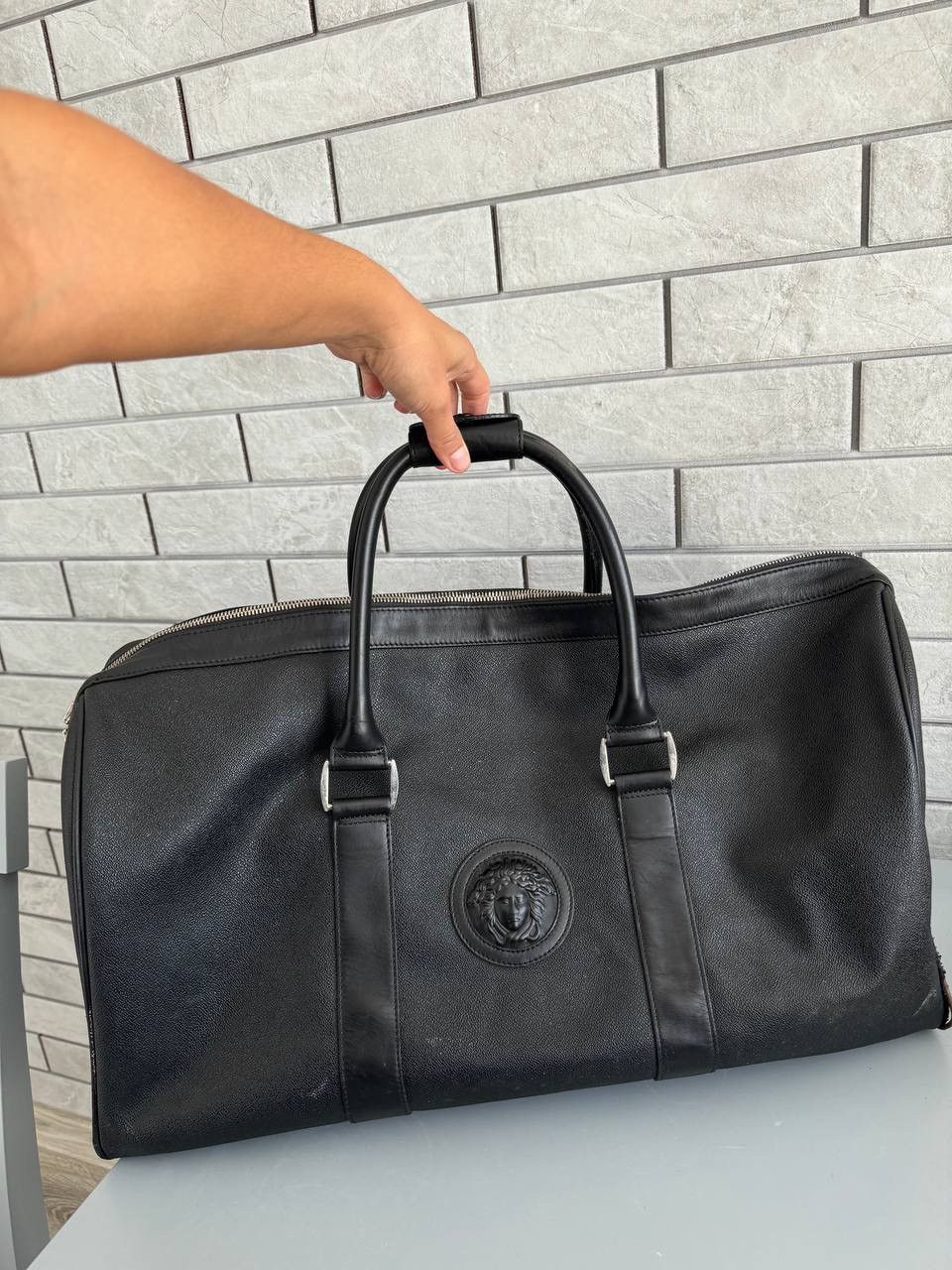 Versace Vintage Gianni Versace Medusa Head Duffle Bag Size ONE SIZE - 1 Thumbnail
