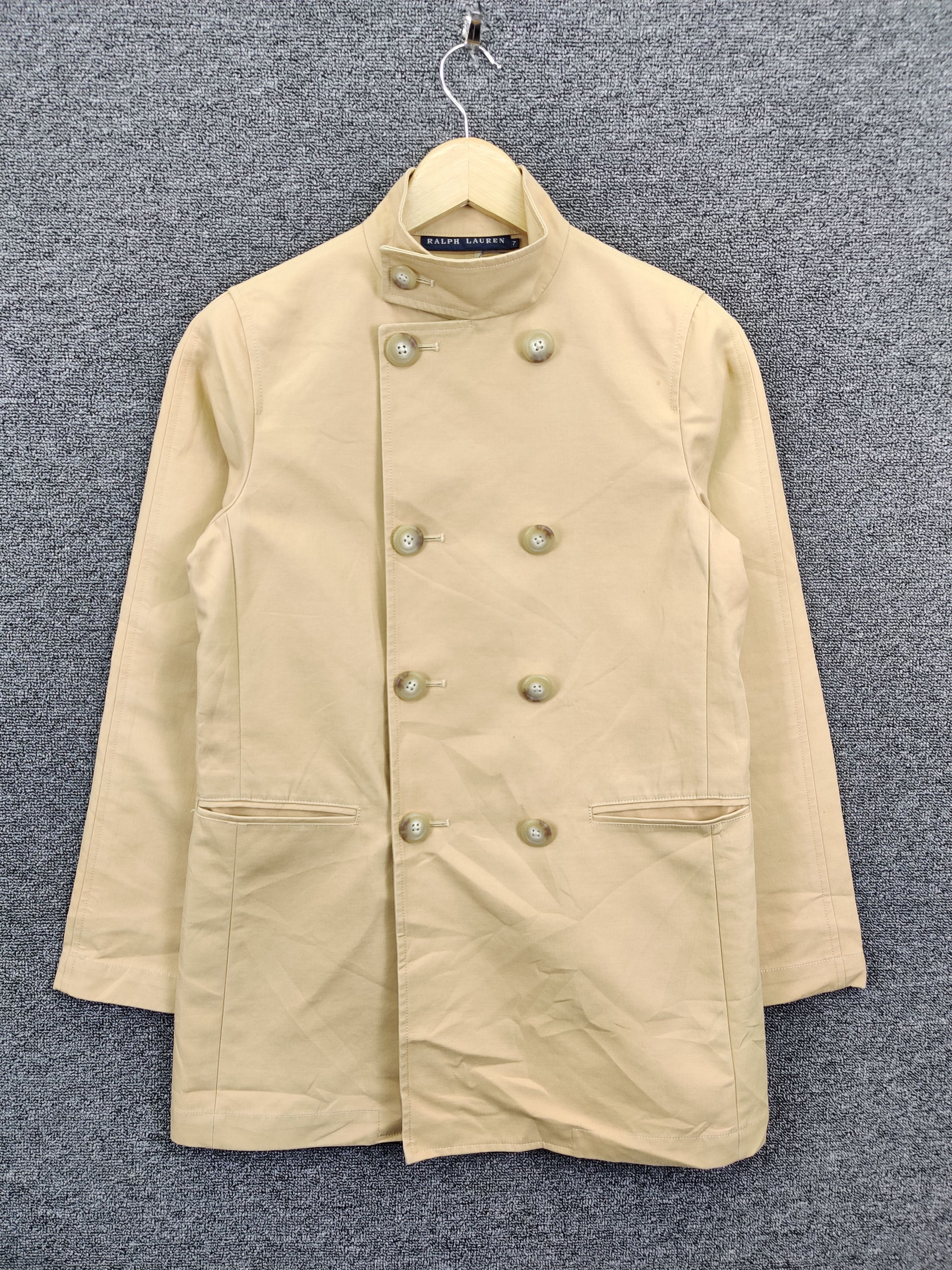 Polo Ralph Lauren Vintage Ralph Lauren Double Breasted Coat Jacket Size US S / EU 44-46 / 1 - 1 Thumbnail
