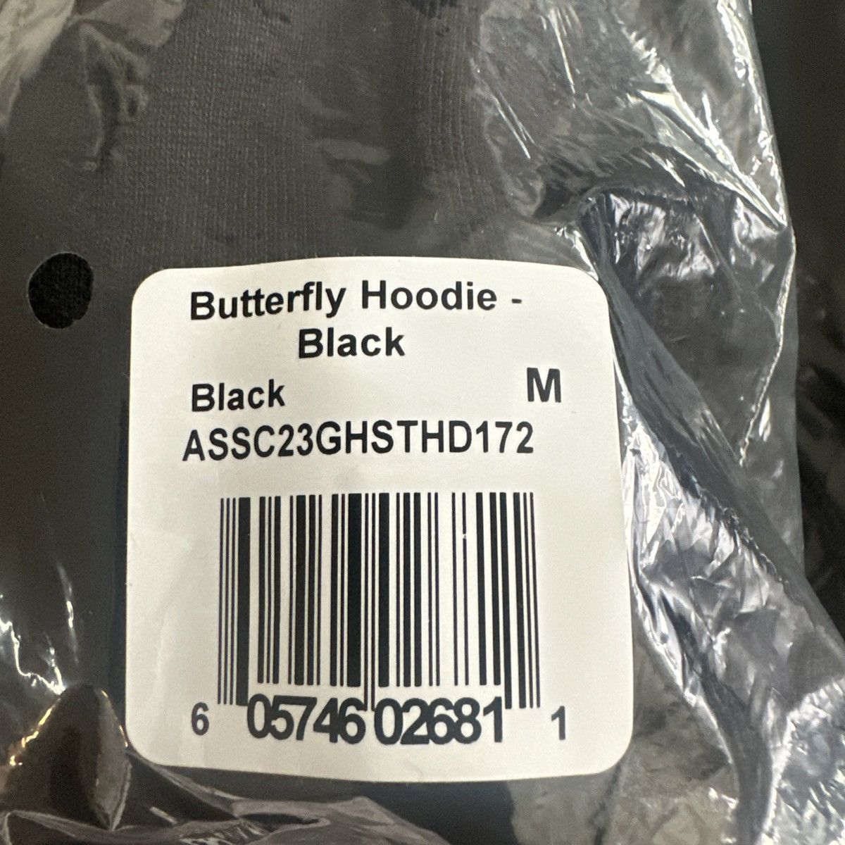 Anti Social Social Club Anti Social Social Club Butterfly Hoodie Black DDR Size M Size US M / EU 48-50 / 2 - 8 Thumbnail