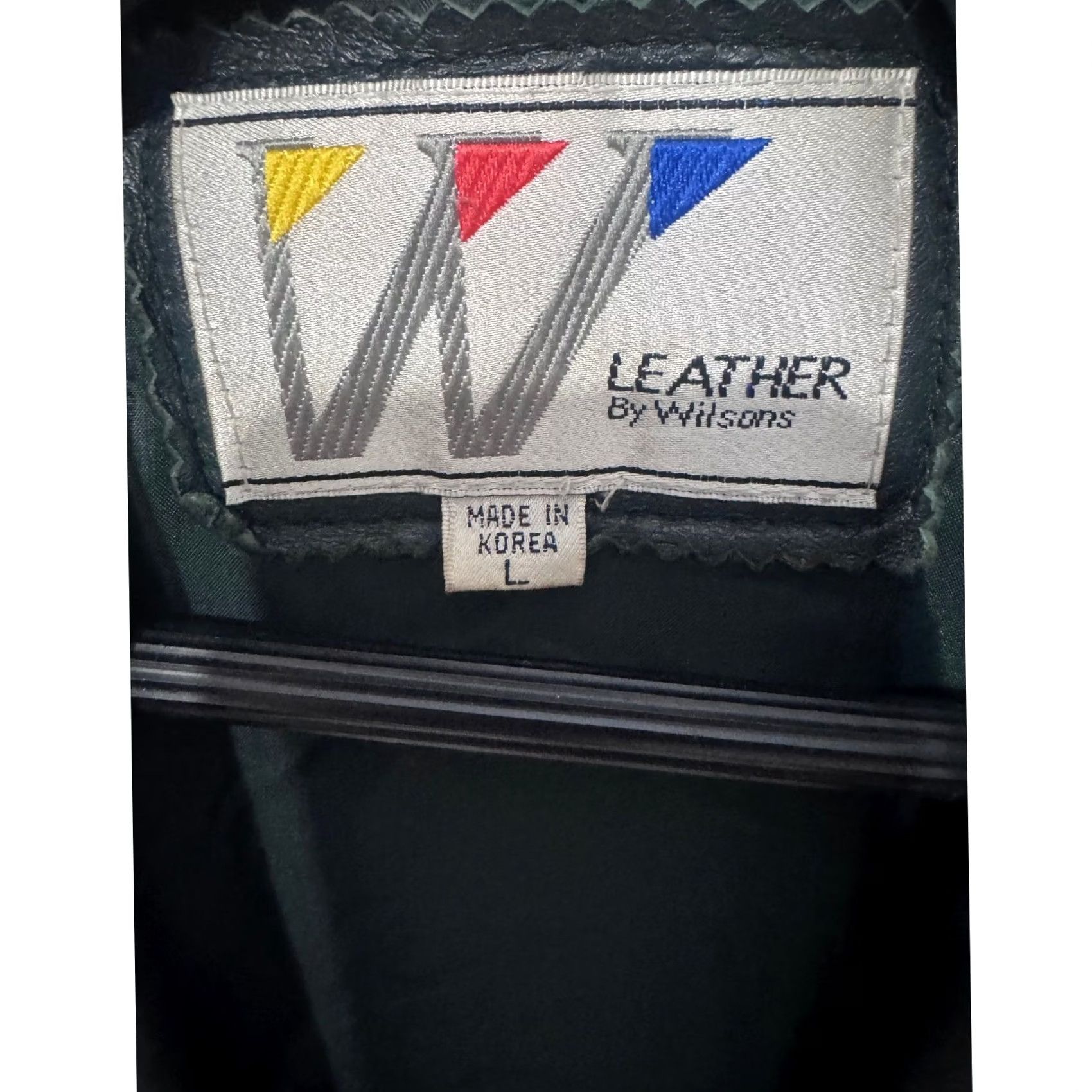 Vintage VINTAGE Wilsons Leather Green Leather Jacket Blazer Size L Women's Size L / US 10 / IT 46 - 8 Thumbnail