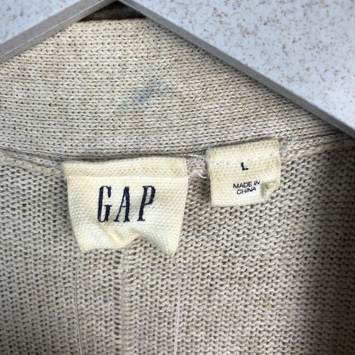 Gap Gap Brown Cardigan Knitwear #A1245 Size L / US 10 / IT 46 - 9 Thumbnail