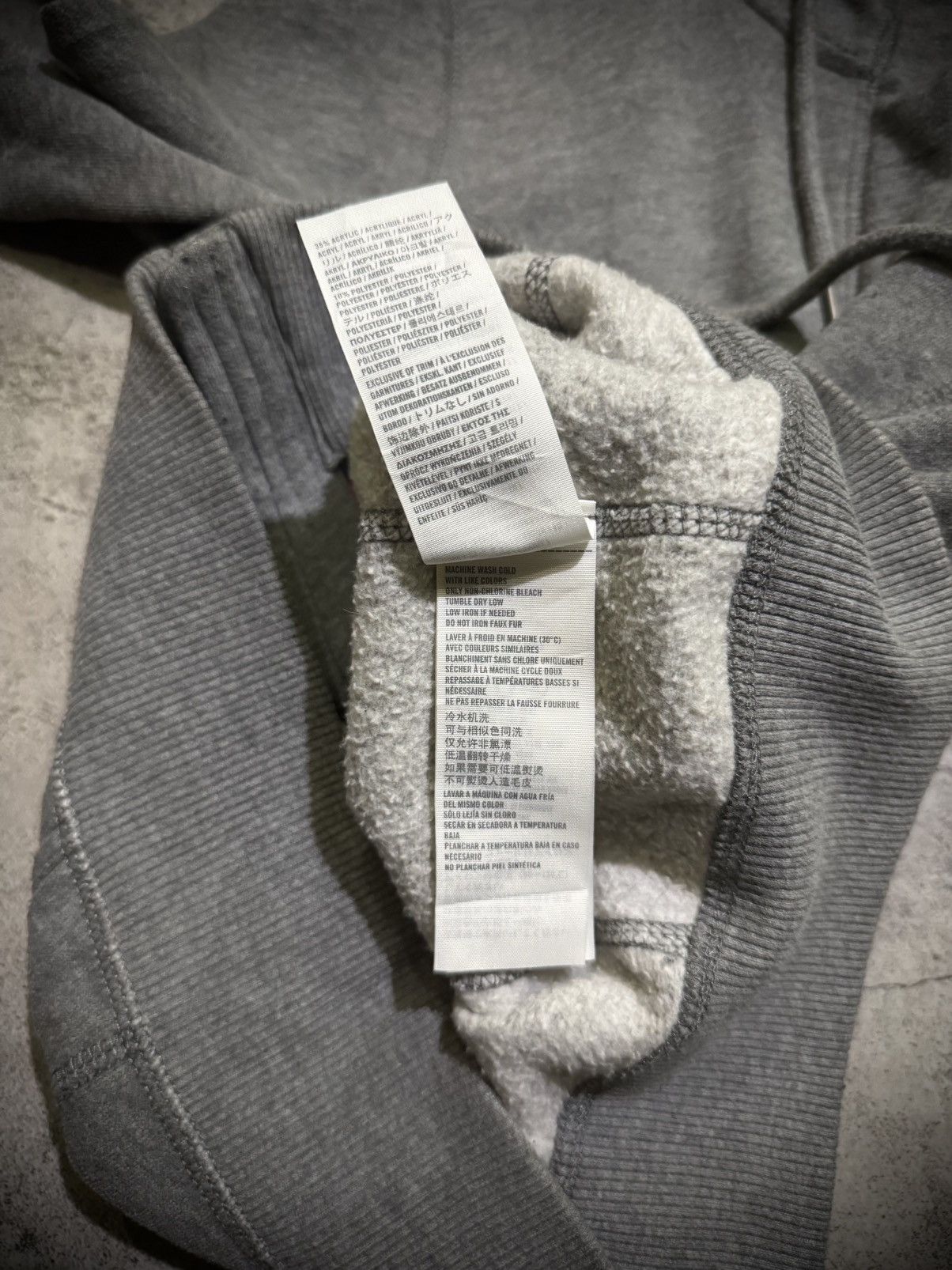 Abercrombie & Fitch Abercrombi & Fitch Ifsixwasnine Fur poem style Zip Hoodie Size US S / EU 44-46 / 1 - 7 Thumbnail
