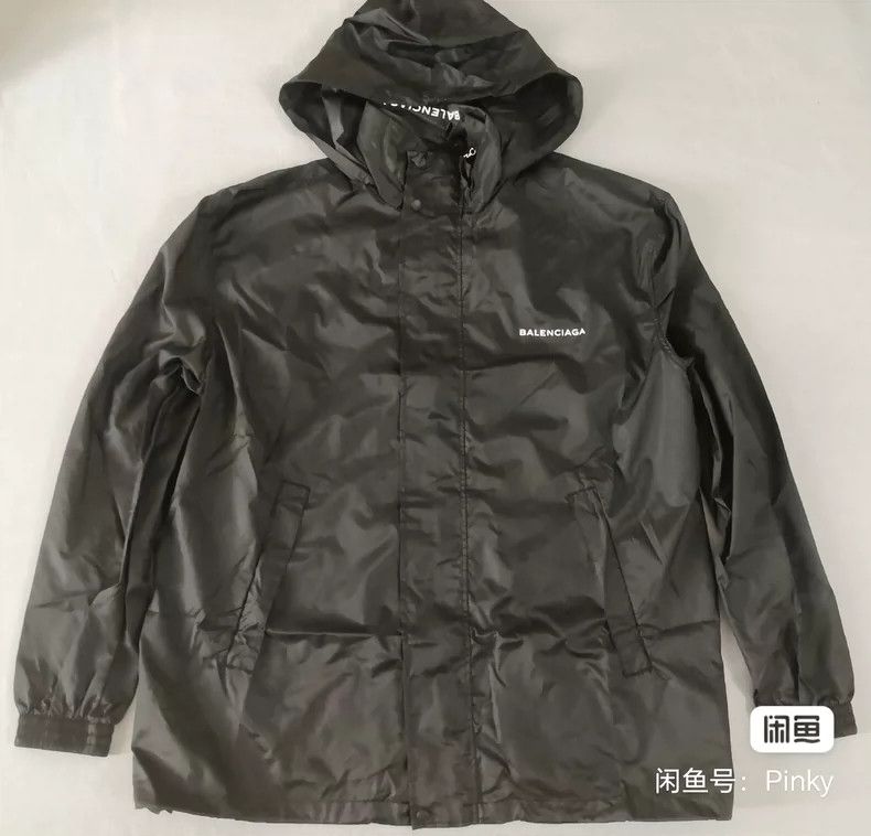 Balenciaga Balenciaga Men's Windbreaker Jacket, Black Size US M / EU 48-50 / 2 - 1 Thumbnail