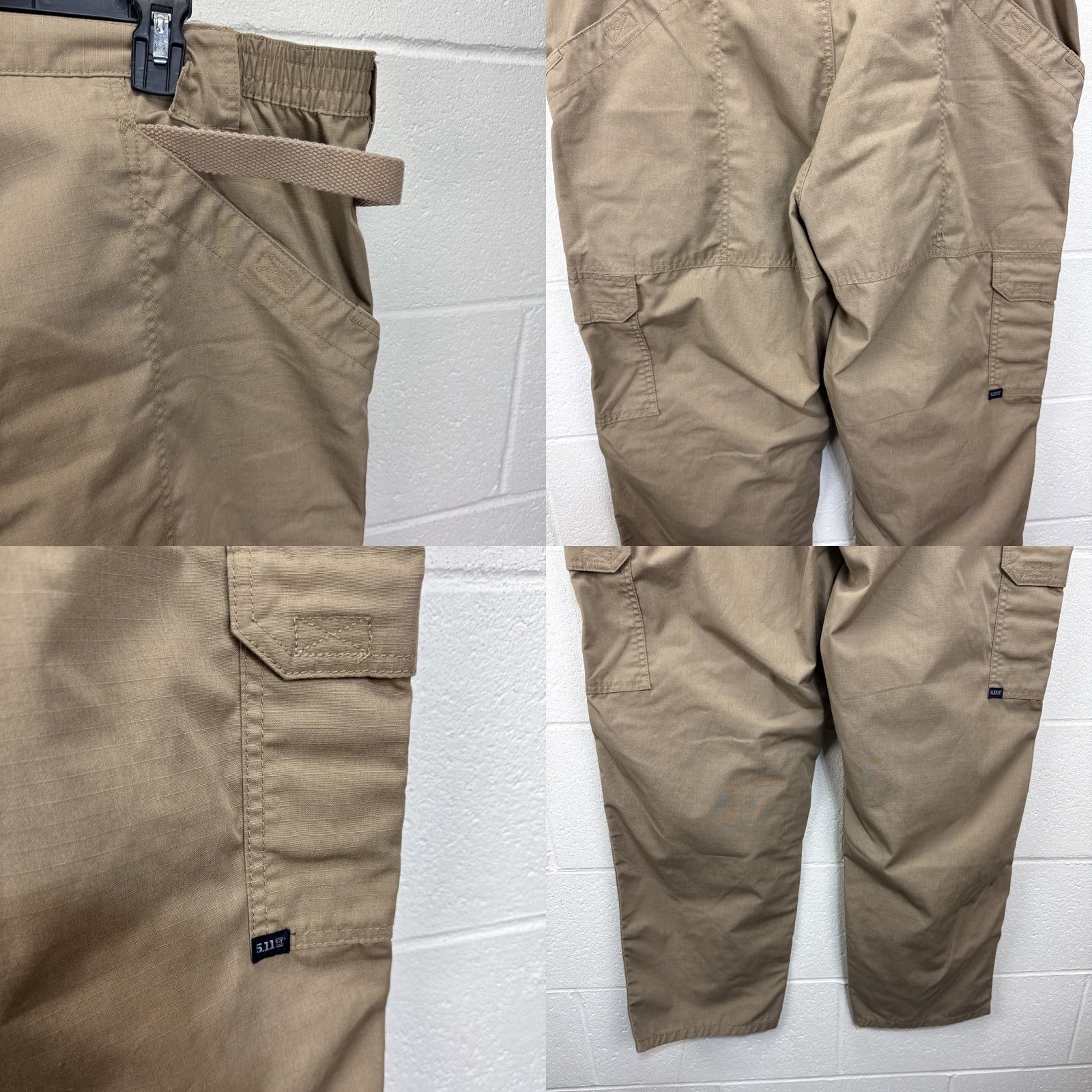 Vintage 5.11 Tactical Pants Mens 42x32 Brown Cargo Ripstop Tactile Ranger Utility Size US 42 / EU 58 - 8 Thumbnail