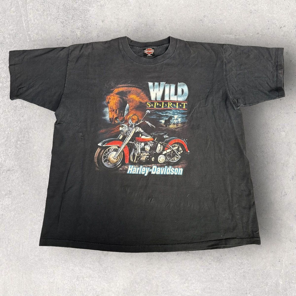 Harley Davidson × Vintage Vintage Harley Davidson tee Size US XXL / EU 58 / 5 - 1 Thumbnail