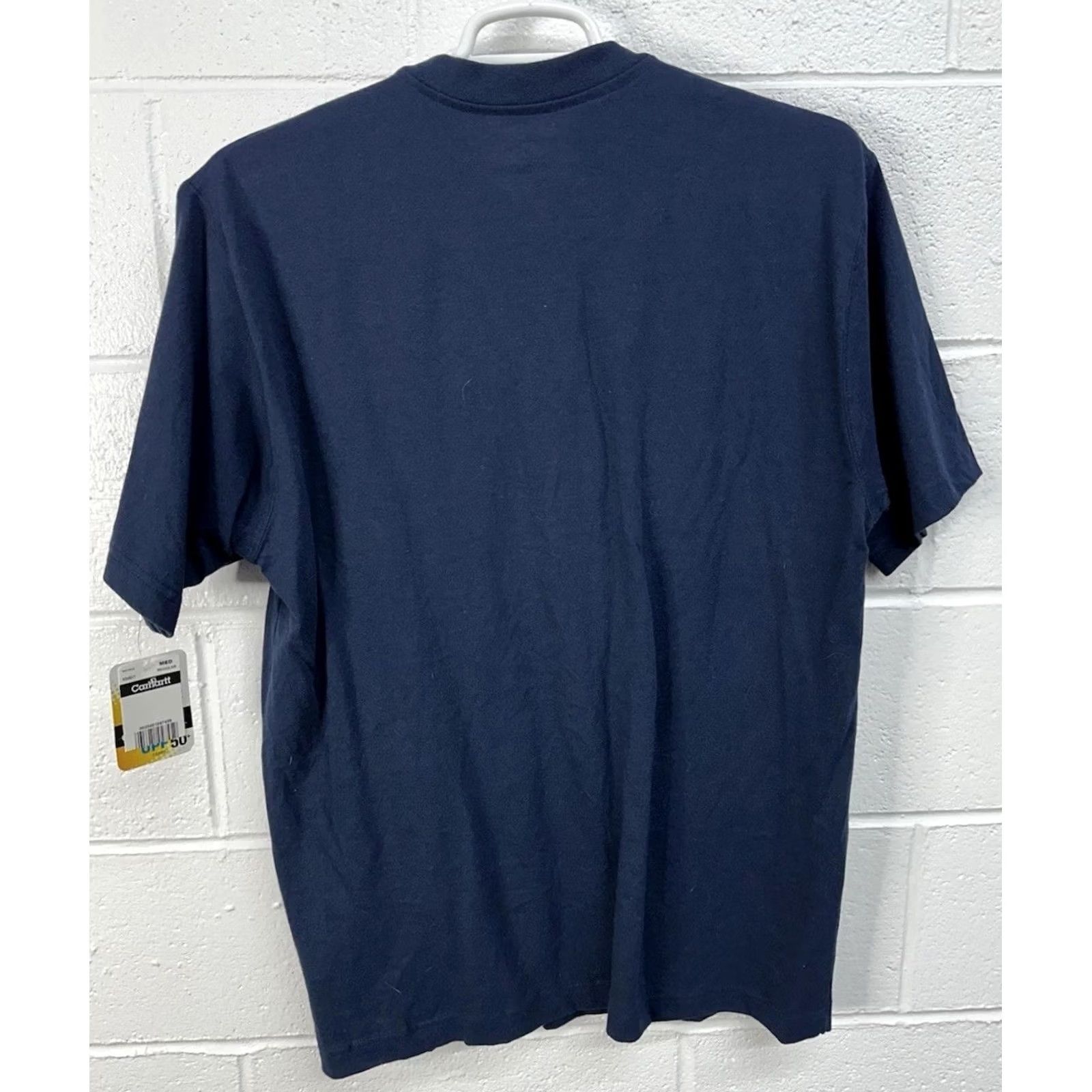 Carhartt Carhartt Shirt Mens M NWT K84 NVY Original Henley Navy Short Sleeve Pocket Men Size US M / EU 48-50 / 2 - 3 Thumbnail