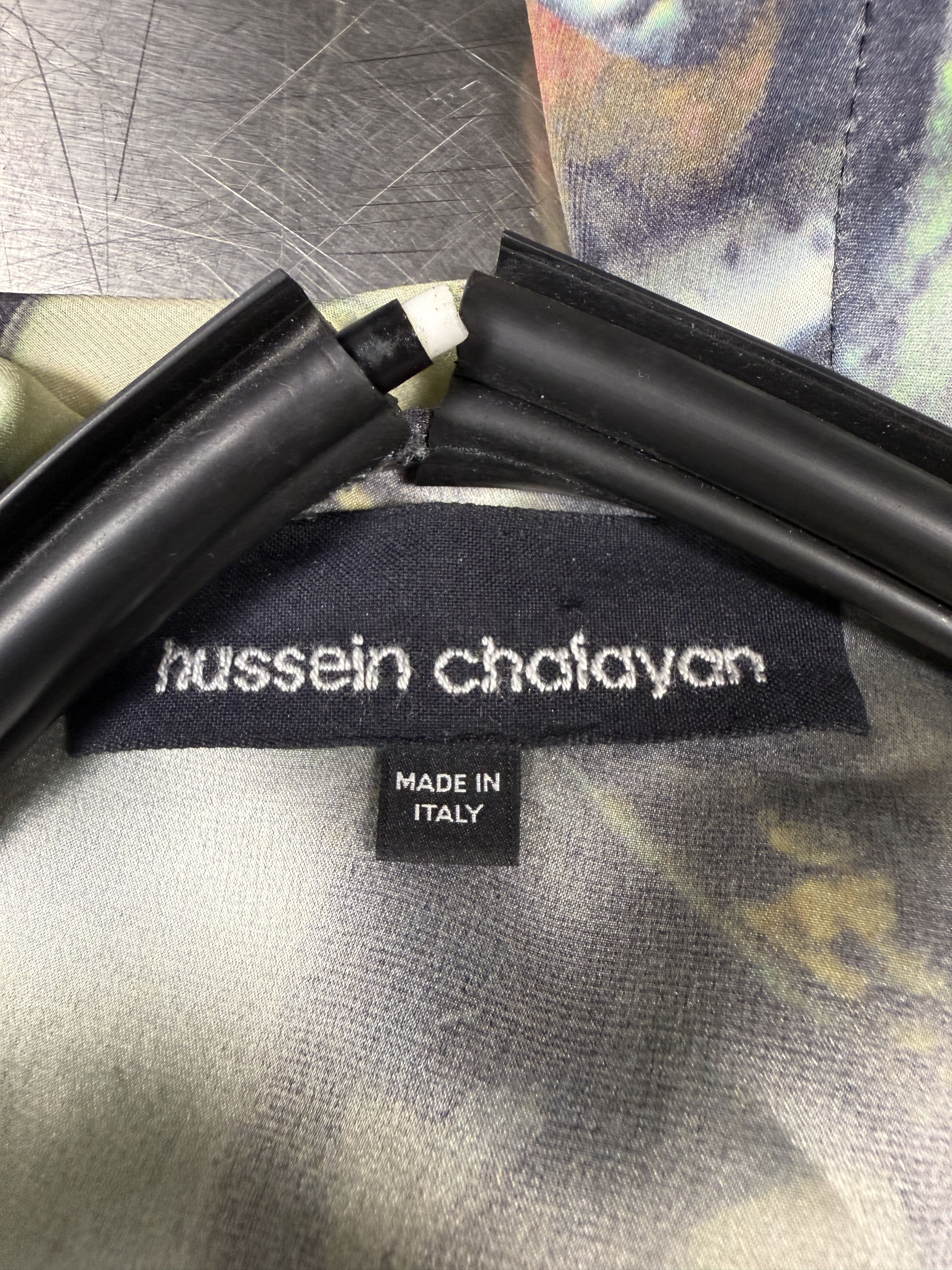 Hussein Chalayan 2009 Hussein Chalayan Printed Silk Tunic Rubber Ring Dress Size S / US 4 / IT 40 - 3 Thumbnail