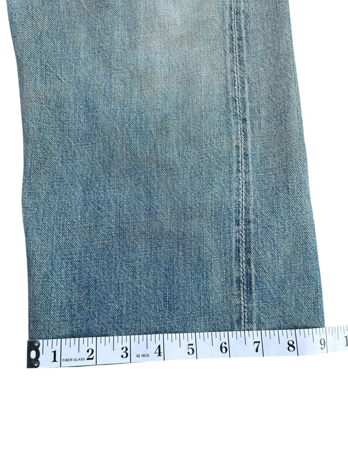 Kapital Thrashed Vintage JOE McCOY Selvedge Buckle Back Denim Jeans Size US 32 / EU 48 - 22 Thumbnail