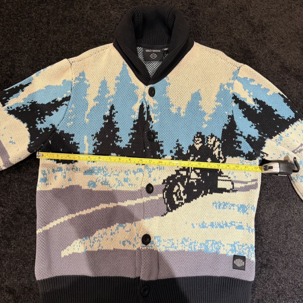 Harley Davidson Harley Davidson Cardigan Sweater Knit Winter Motorcycles Size US M / EU 48-50 / 2 - 13 Thumbnail