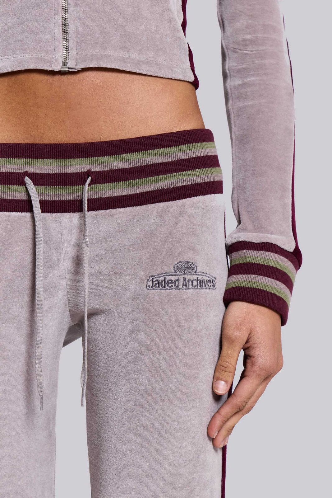 Jaded London 2000 Archives Velour Trousers Size 25" / US 0 / IT 36 - 7 Thumbnail