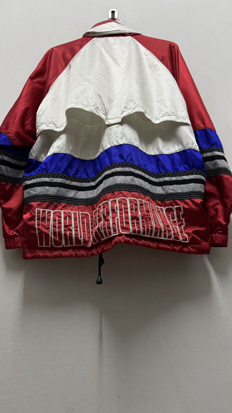 Asics vintage 1990s Asics windbreaker track jacket Size US XL / EU 56 / 4 - 9 Thumbnail
