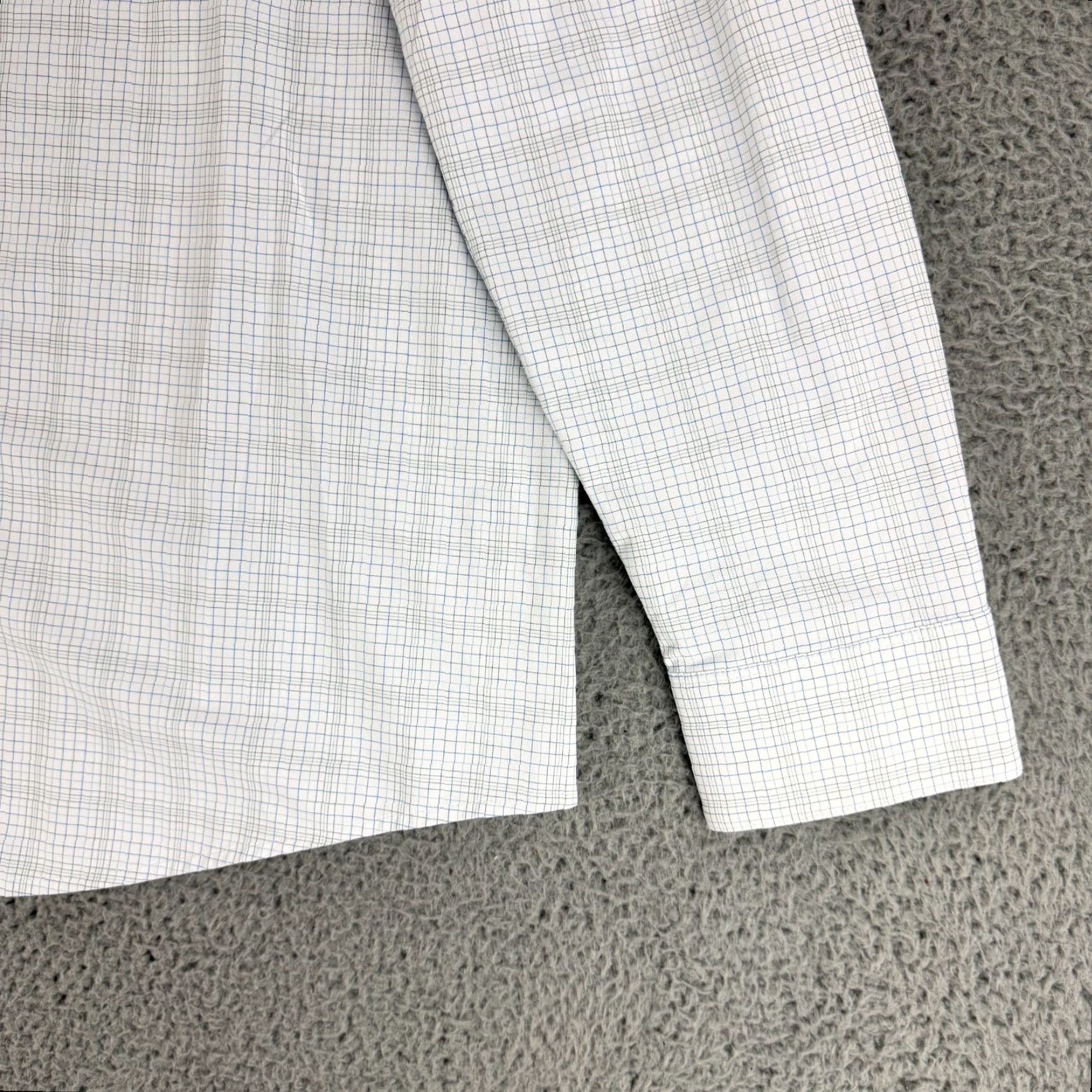 Mizzen+Main Mizzen+Main Leeward Button-Up Shirt Mens XXL White Baja Plaid Trim Fit LS Shirt Size US XXL / EU 58 / 5 - 3 Thumbnail