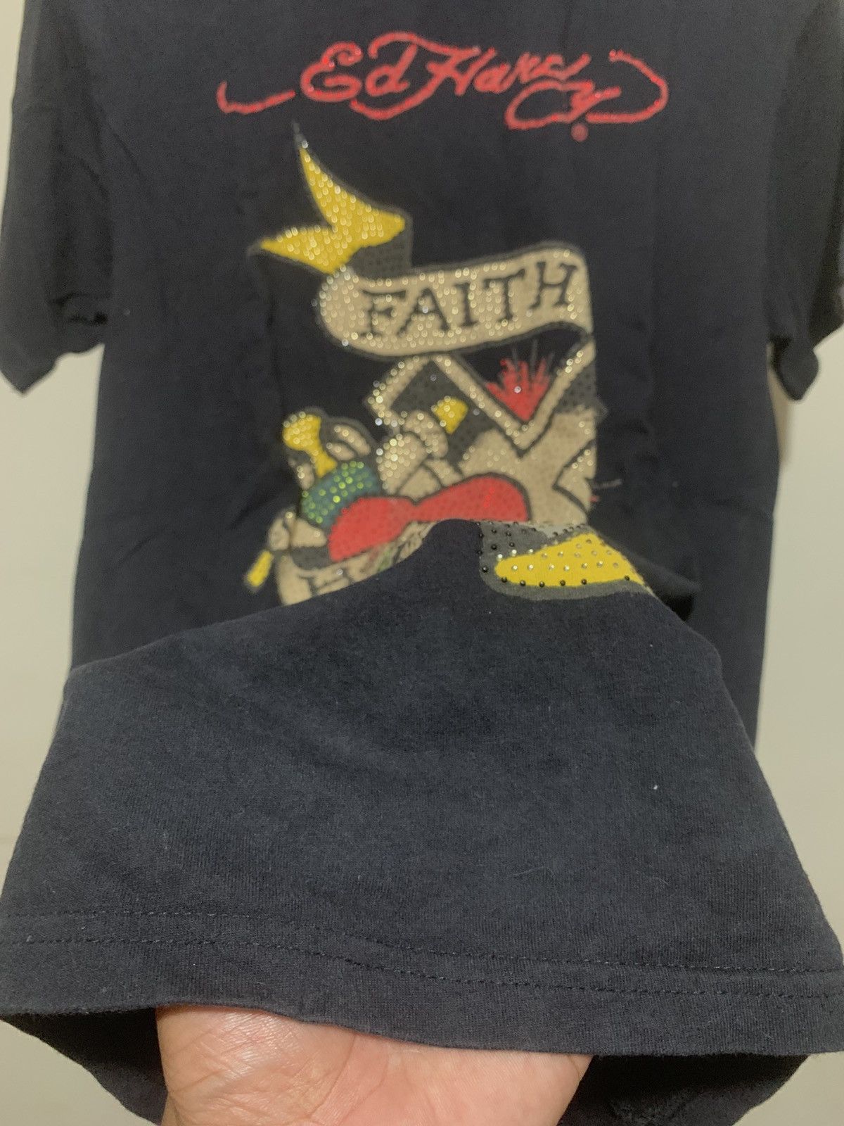 Ed Hardy ⚡️RARE⚡️ Ed Hardy X Red Pepper Faith Hope Charity Tee Size US M / EU 48-50 / 2 - 4 Thumbnail