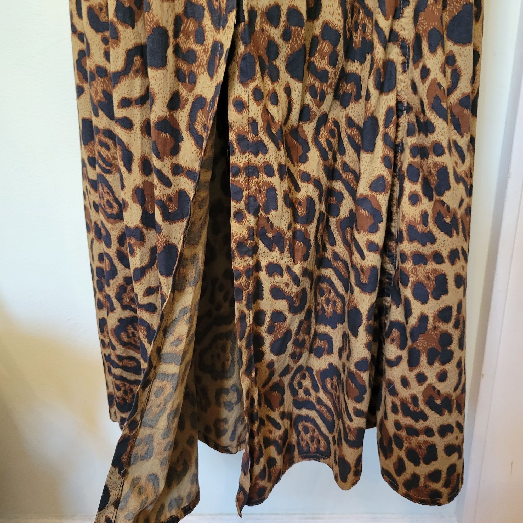 Vintage Vintage Newport News 12 Leopard Print Sleeveless Snap Down M Size XL / US 12-14 / IT 48-50 - 4 Thumbnail