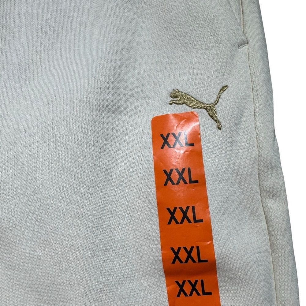 Puma NWT New Puma Fleece Straight Leg Ivory Jogger Size XXL Size 38" / US 16 / IT 52 - 9 Thumbnail