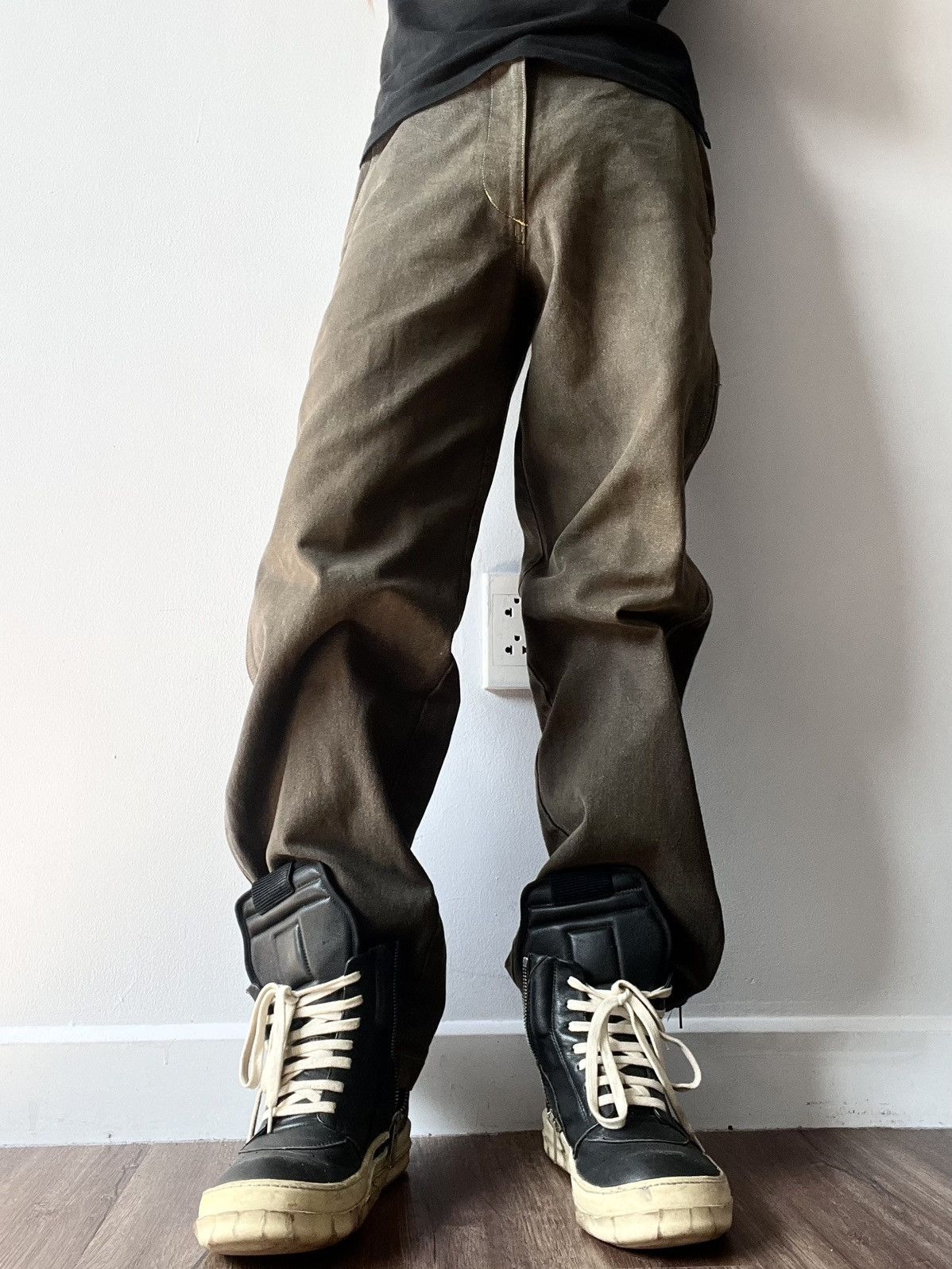 Lad Musician Lad Musician Multi Zipped Baggy Jeans Size US 32 / EU 48 - 3 Thumbnail
