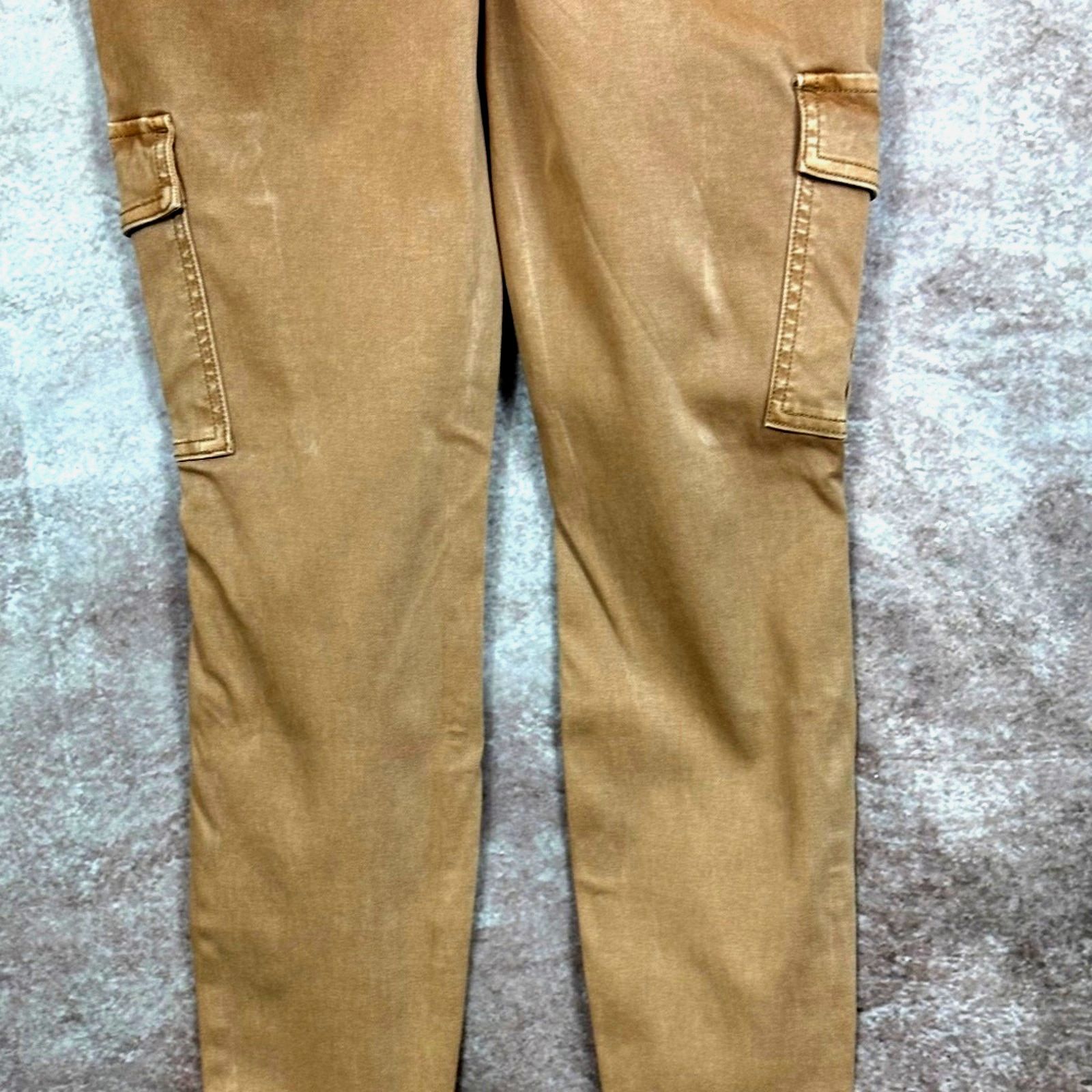 Spanx Spanx Stretch Twill Ankle Cargo Pants Honey Glow M (6/8) Size 29" - 11 Thumbnail