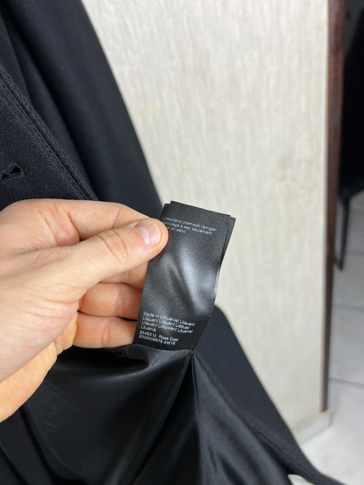 Filippa K Filippa K AW18 wool Ross long coat big pocket avant garde Size US L / EU 52-54 / 3 - 22 Thumbnail
