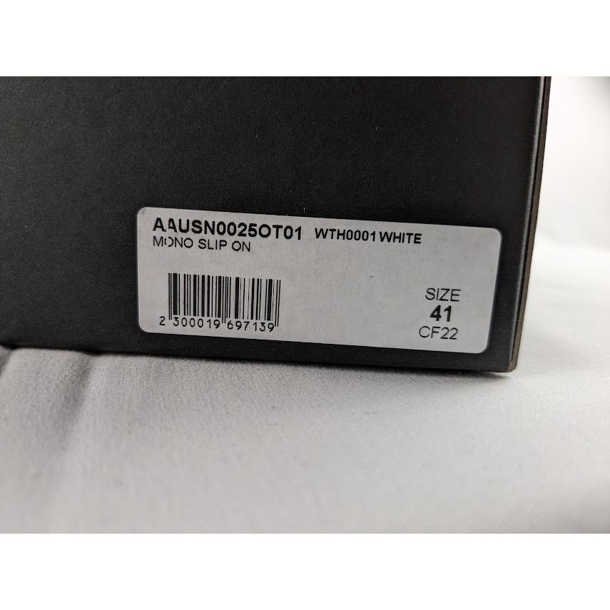 1017 ALYX 9SM o1rshd1 Mono Slip on in White Size US 8 / EU 41 - 12 Thumbnail