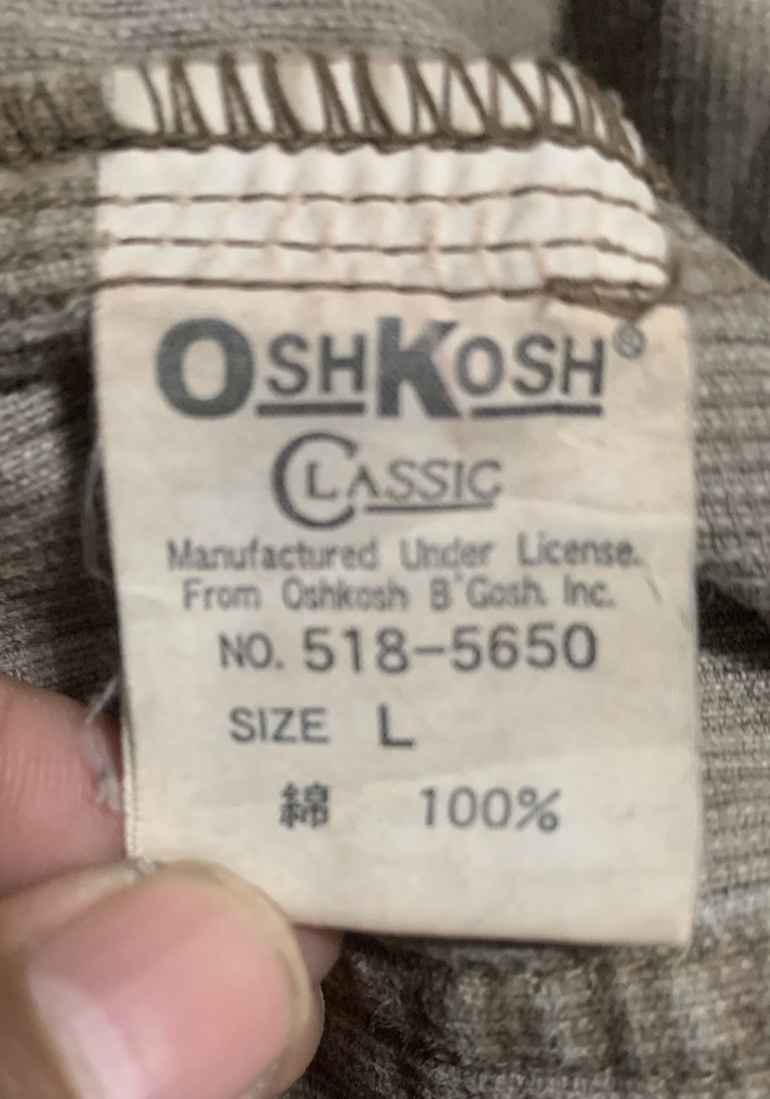 Oshkosh Vintage Oshkosh Classic Corduroy Workwear Jacket Size US L / EU 52-54 / 3 - 6 Thumbnail
