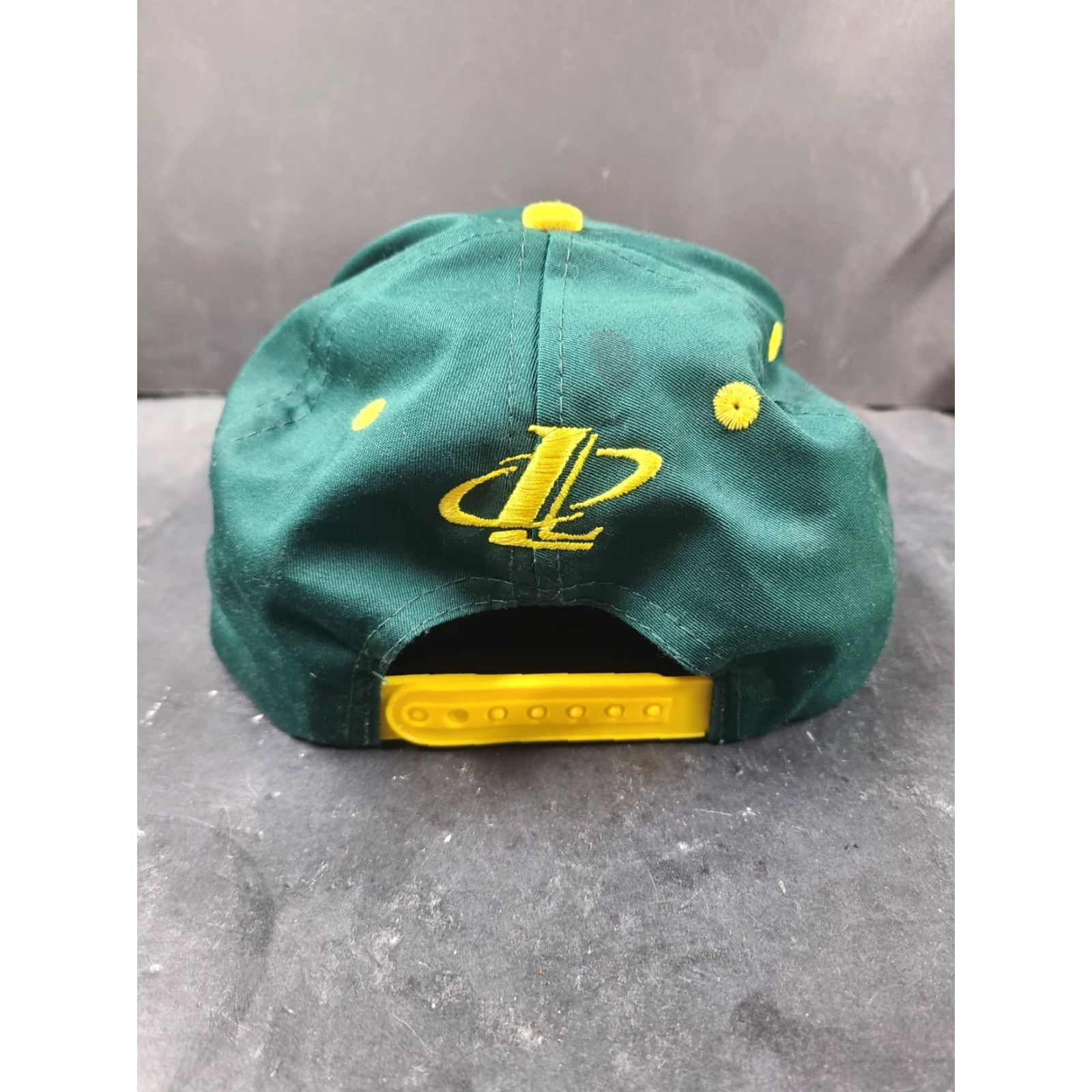 Logo Athletic VINTAGE Green Bay Packers NFL Football Snapback Hat Cap Logo Athletic Script Size ONE SIZE - 6 Thumbnail