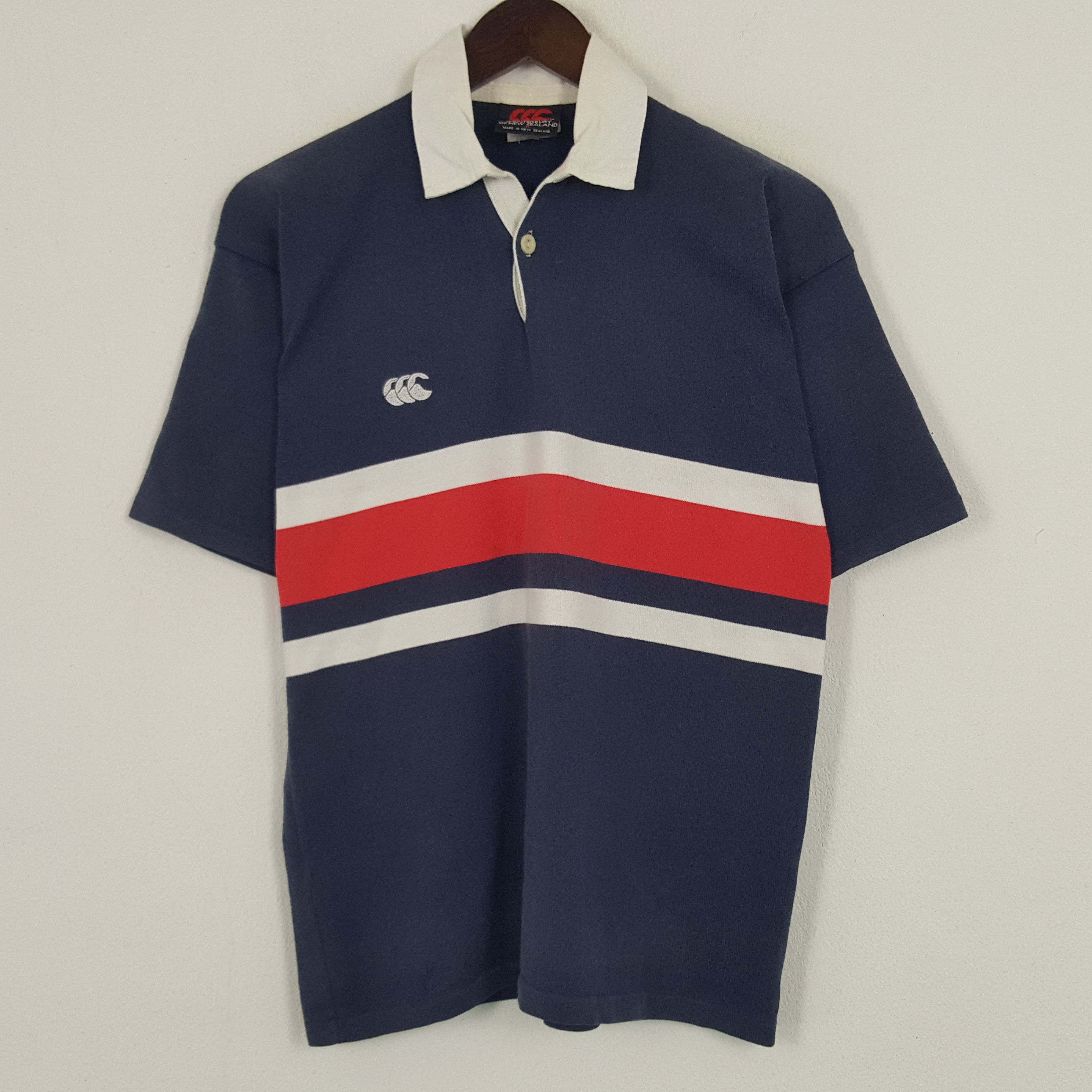 Canterbury of New Zealand × Vintage Vintage Canterbury Of New Zealand Polos Size US S / EU 44-46 / 1 - 1 Thumbnail