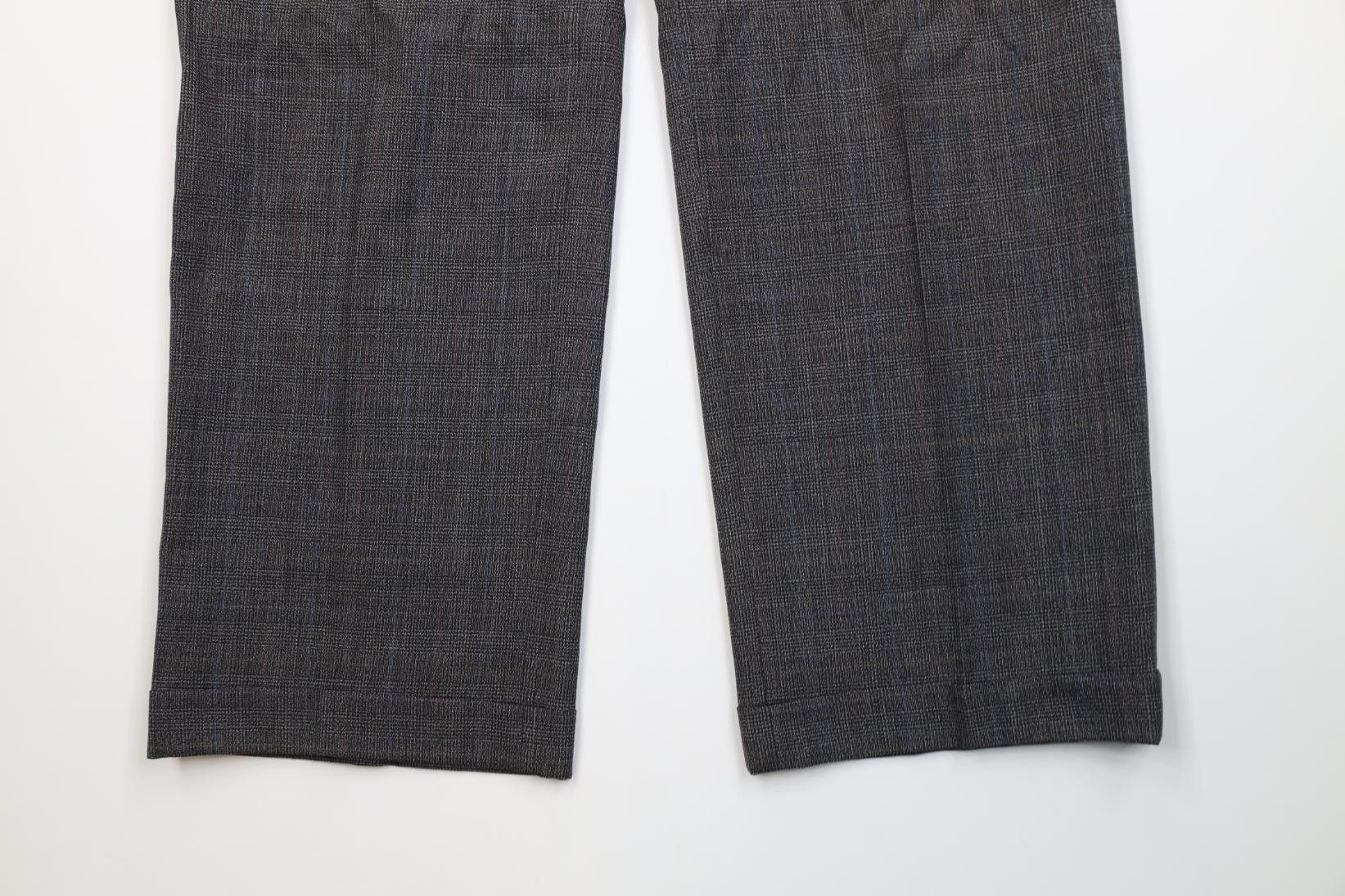 Vintage Vintage 90s Streetwear Wide Leg Chino Pants Houndstooth Size US 32 / EU 48 - 4 Thumbnail