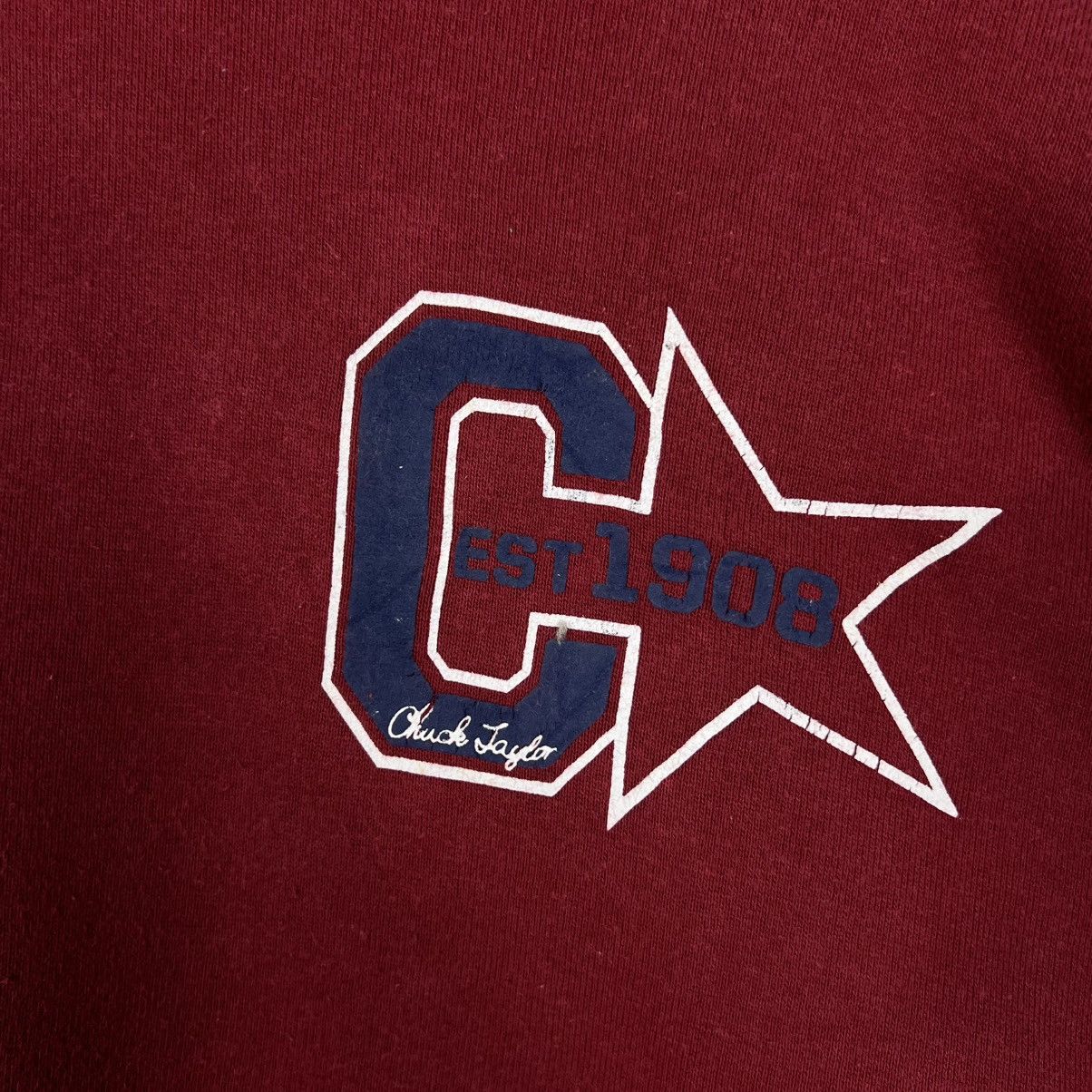 Converse CONVERSE Big Logo Crewneck Sweatshirt #3991-C182 Size US XL / EU 56 / 4 - 8 Thumbnail