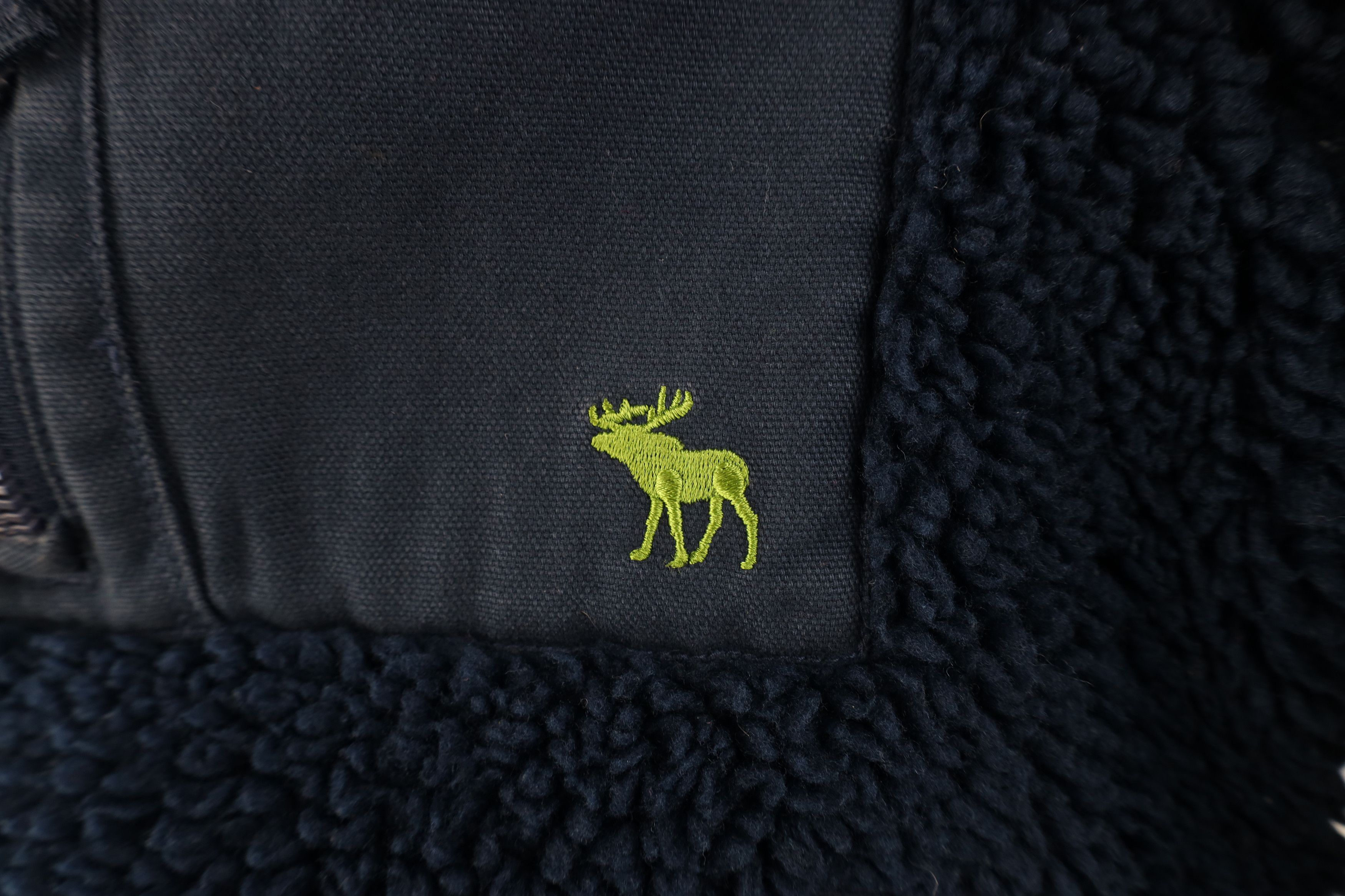 Abercrombie & Fitch Vtg 90s Y2K Abercrombie & Fitch Pile Fleece Full Zip Jacket Size US L / EU 52-54 / 3 - 4 Thumbnail
