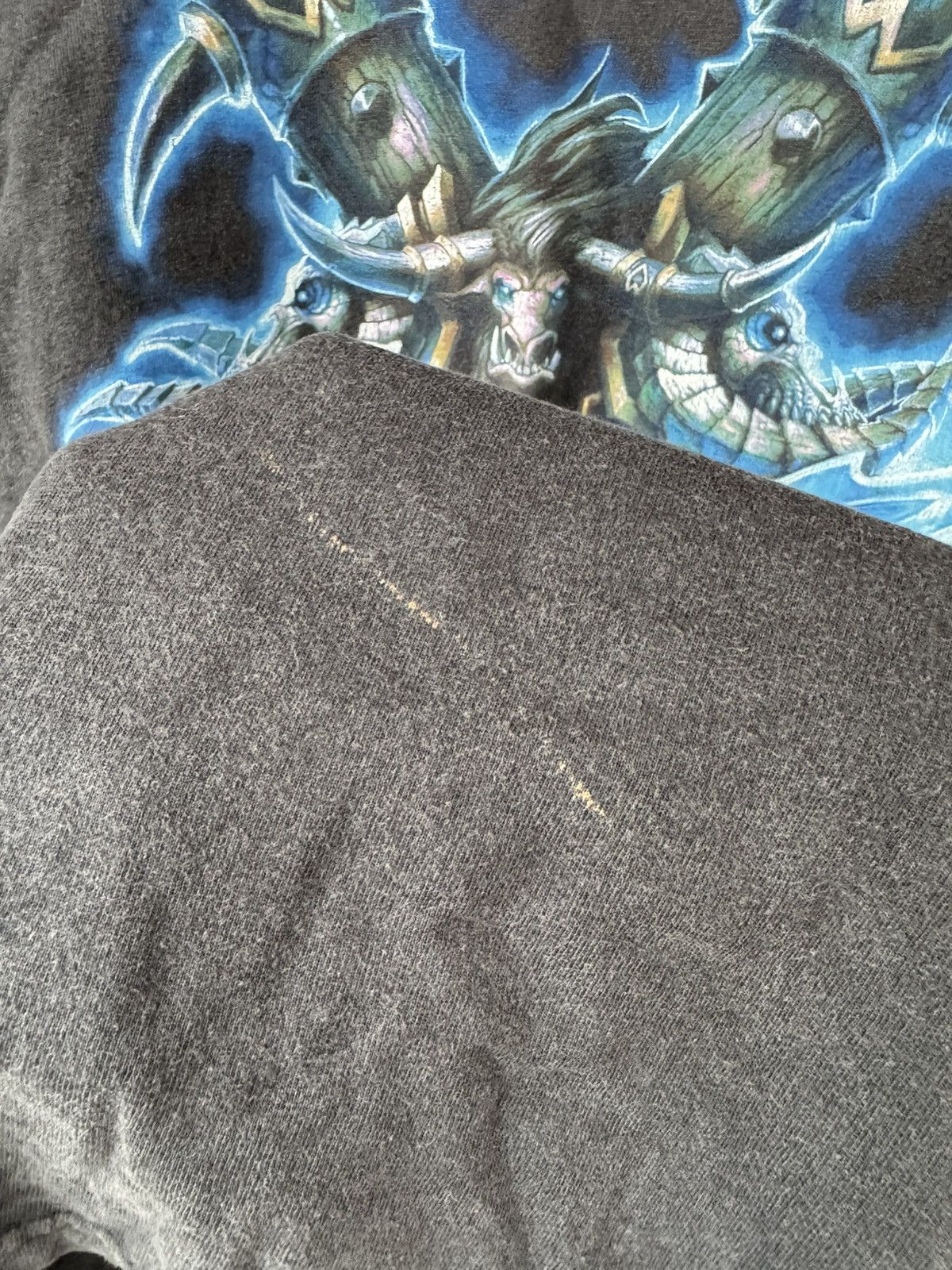 The Game Vintage World of Warcraft Death Knight Blizzard Tee Size US XL / EU 56 / 4 - 7 Thumbnail