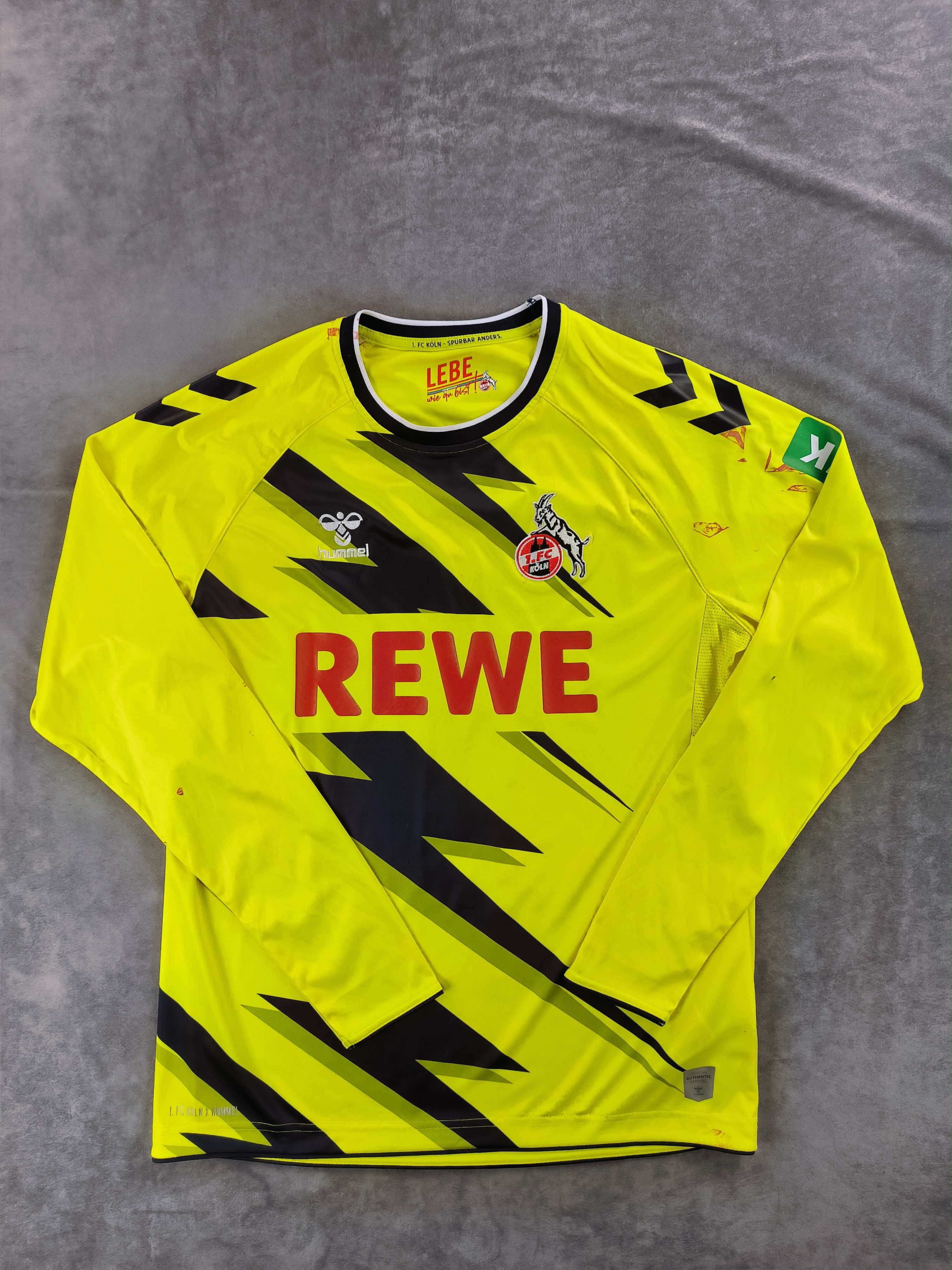 Hummel Köln 22-23 Hummel goalkeeper Timo Horn football jersey sz L Size US L / EU 52-54 / 3 - 2 Thumbnail